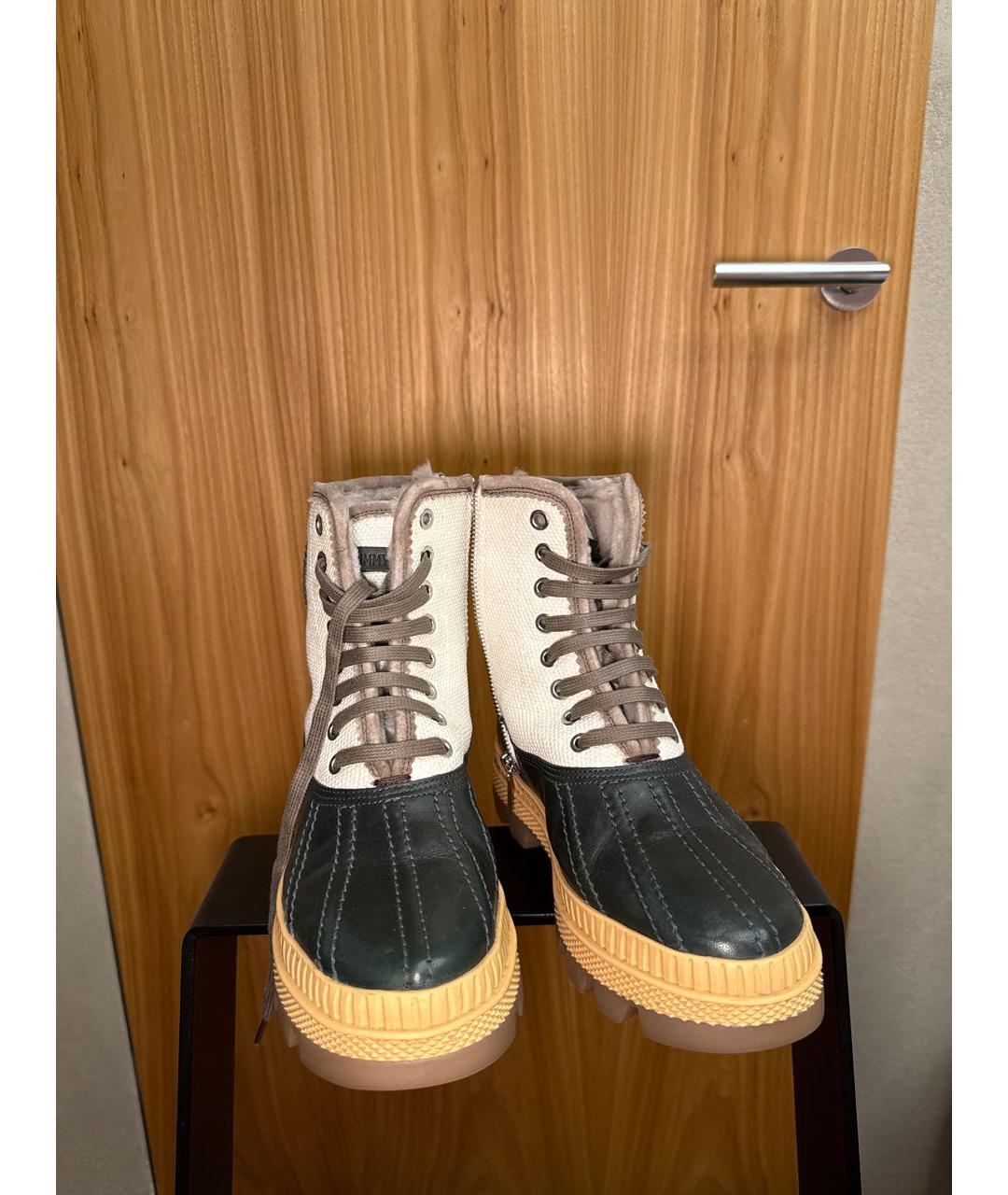 JIMMY CHOO Мульти кожаные ботинки, фото 2