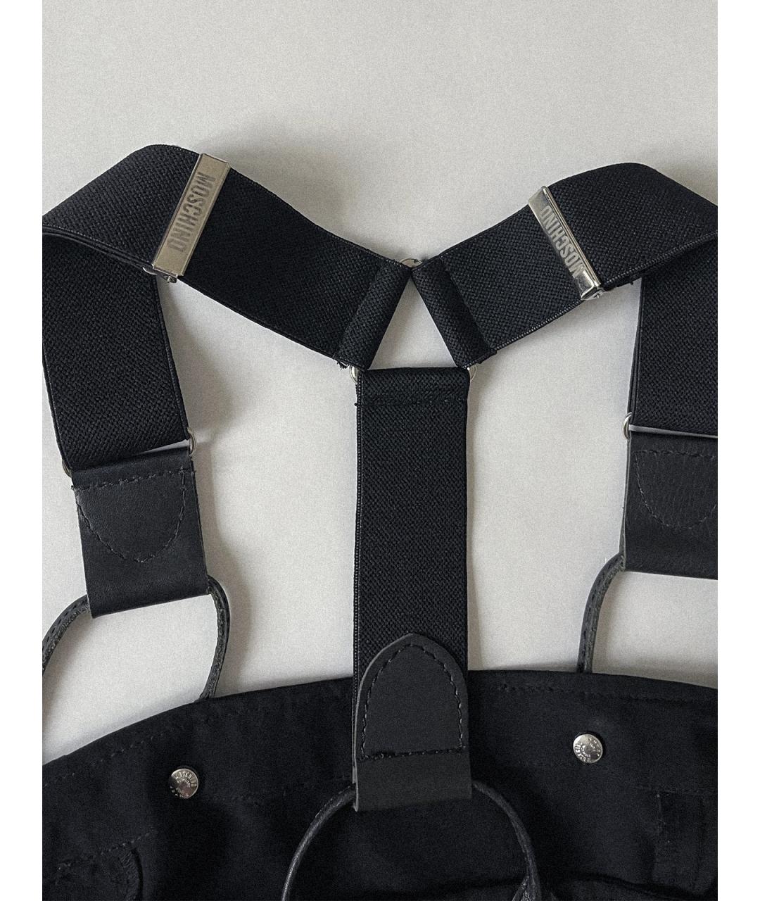 MOSCHINO Черный полиэстеровый корсет, фото 3