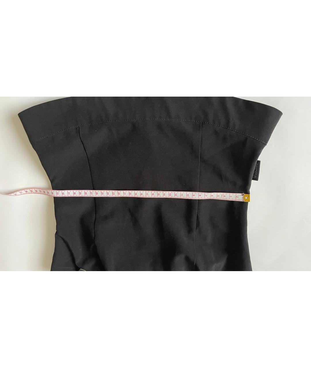 MOSCHINO Черный полиэстеровый корсет, фото 6