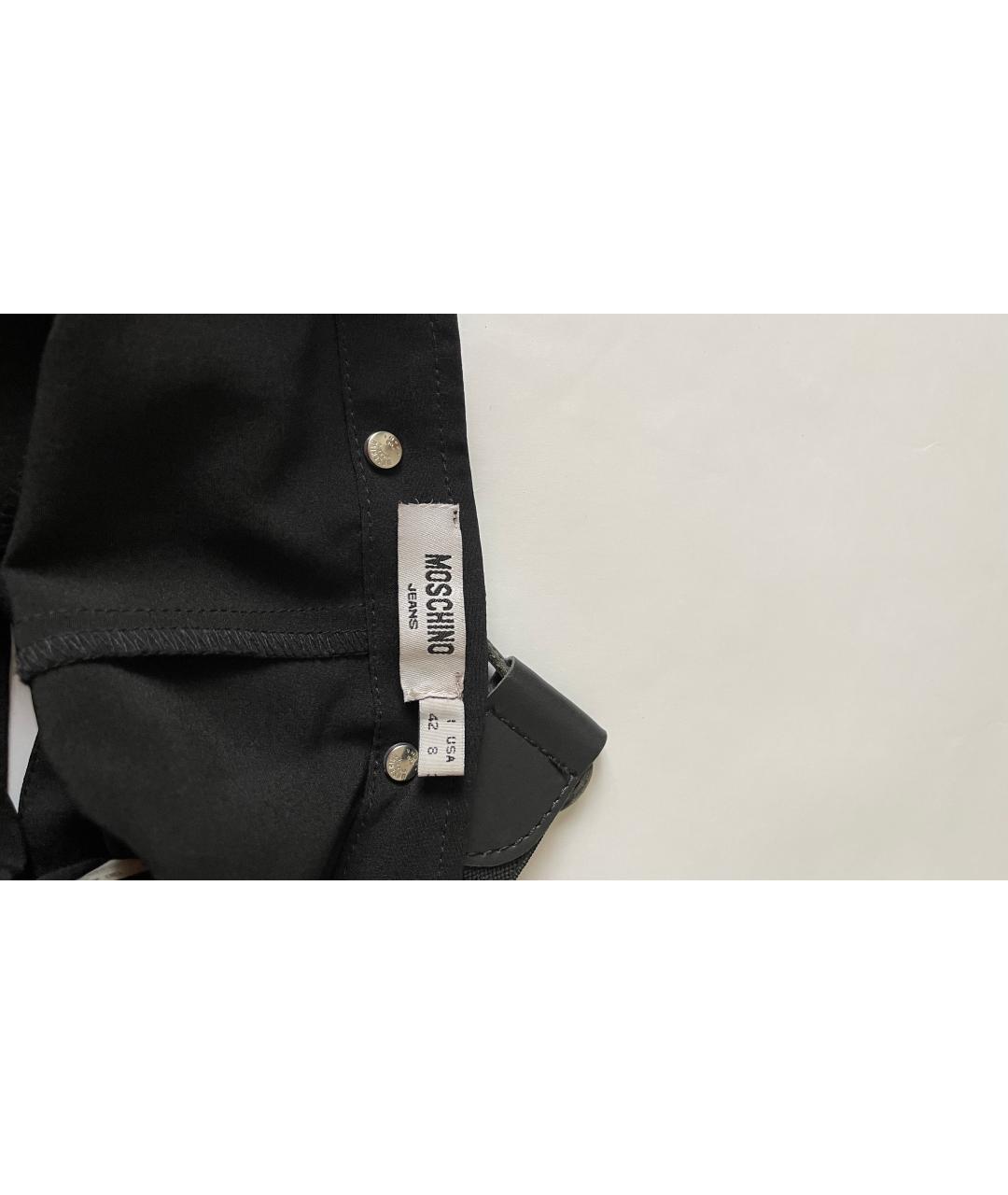 MOSCHINO Черный полиэстеровый корсет, фото 4