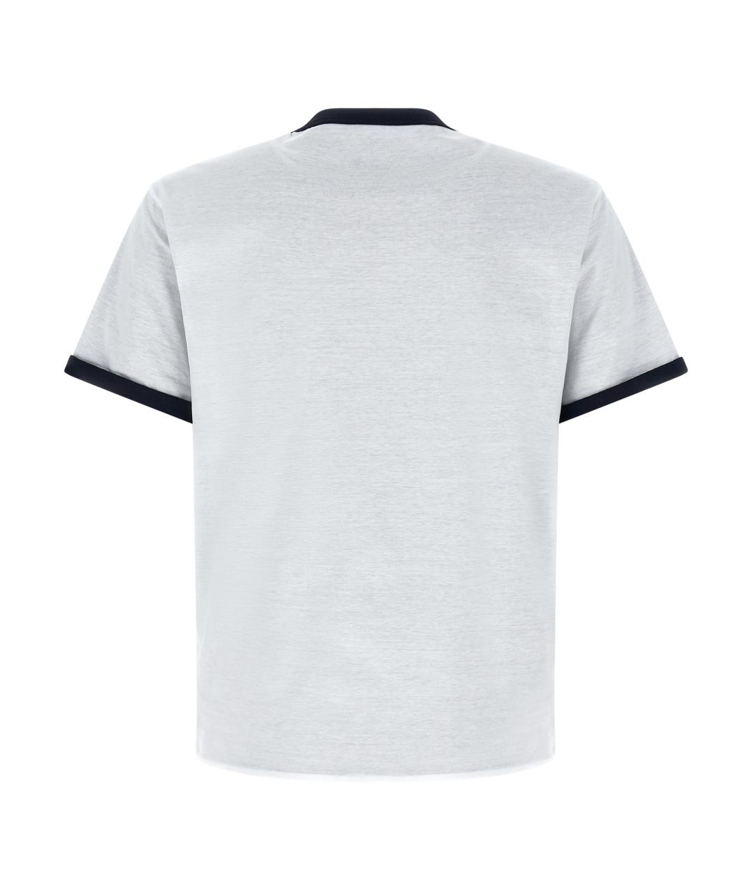 PRADA Мульти хлопковая футболка, фото 3