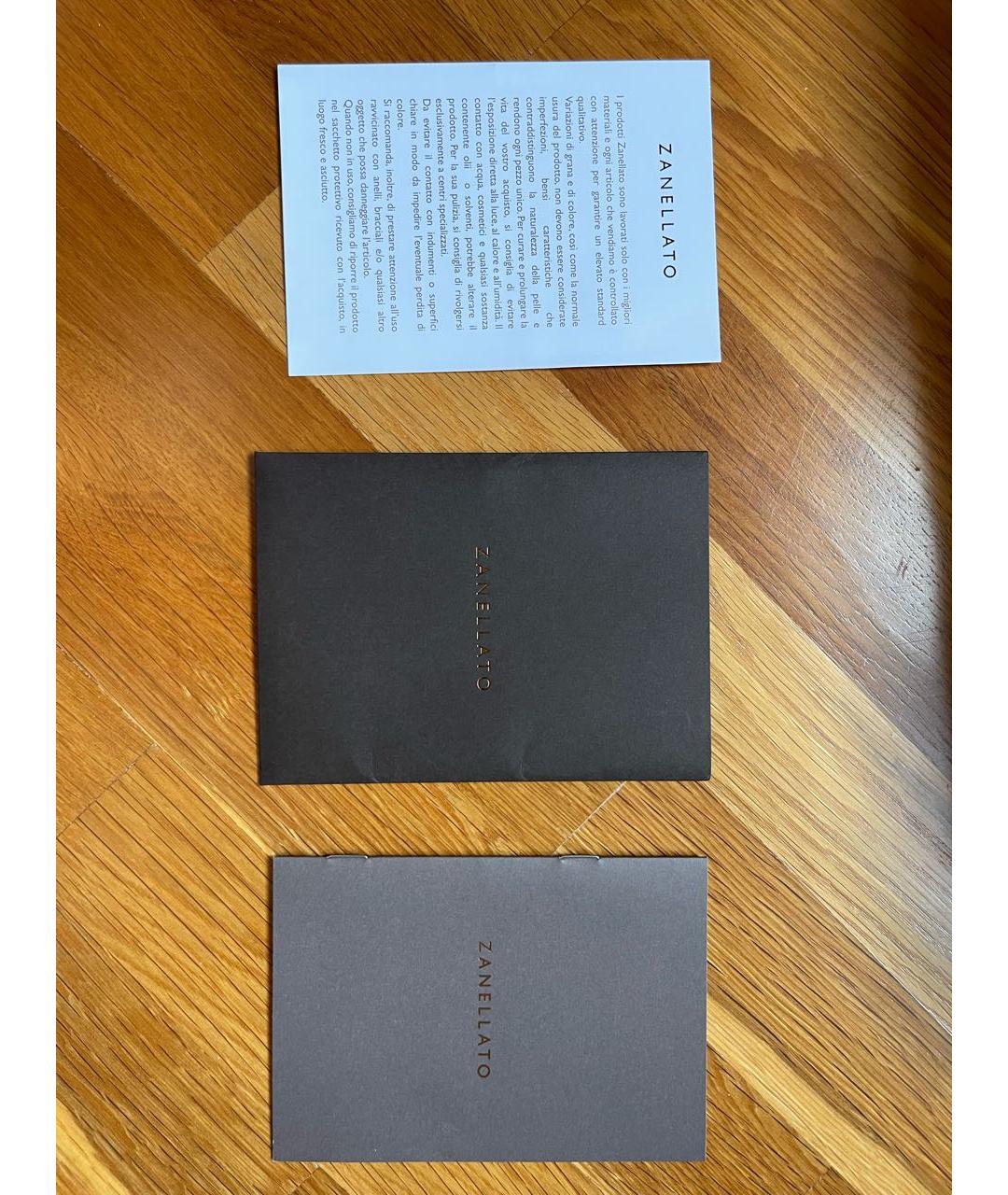 ZANELLATO Черная кожаная сумка тоут, фото 5