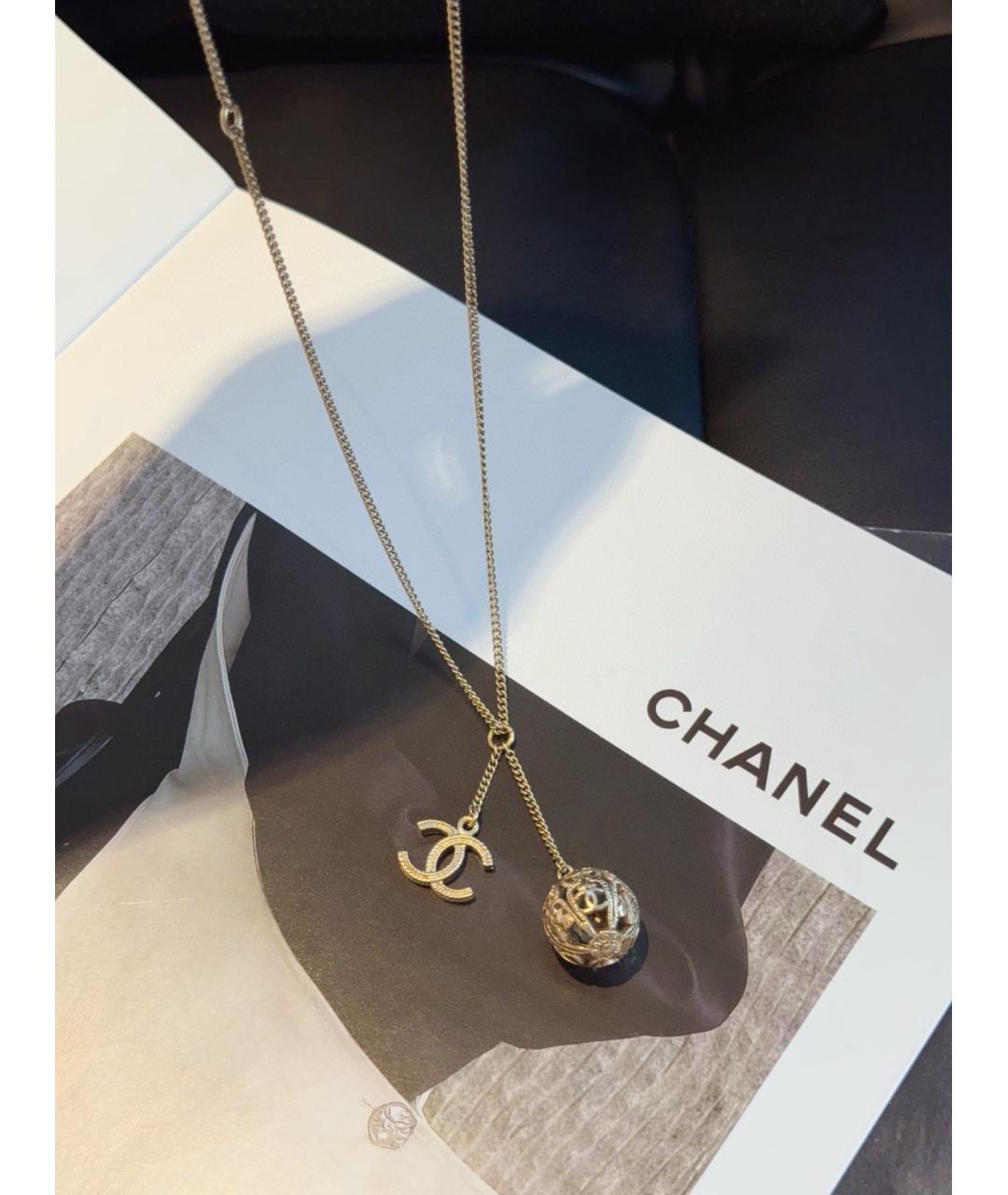 CHANEL Золотое колье, фото 8