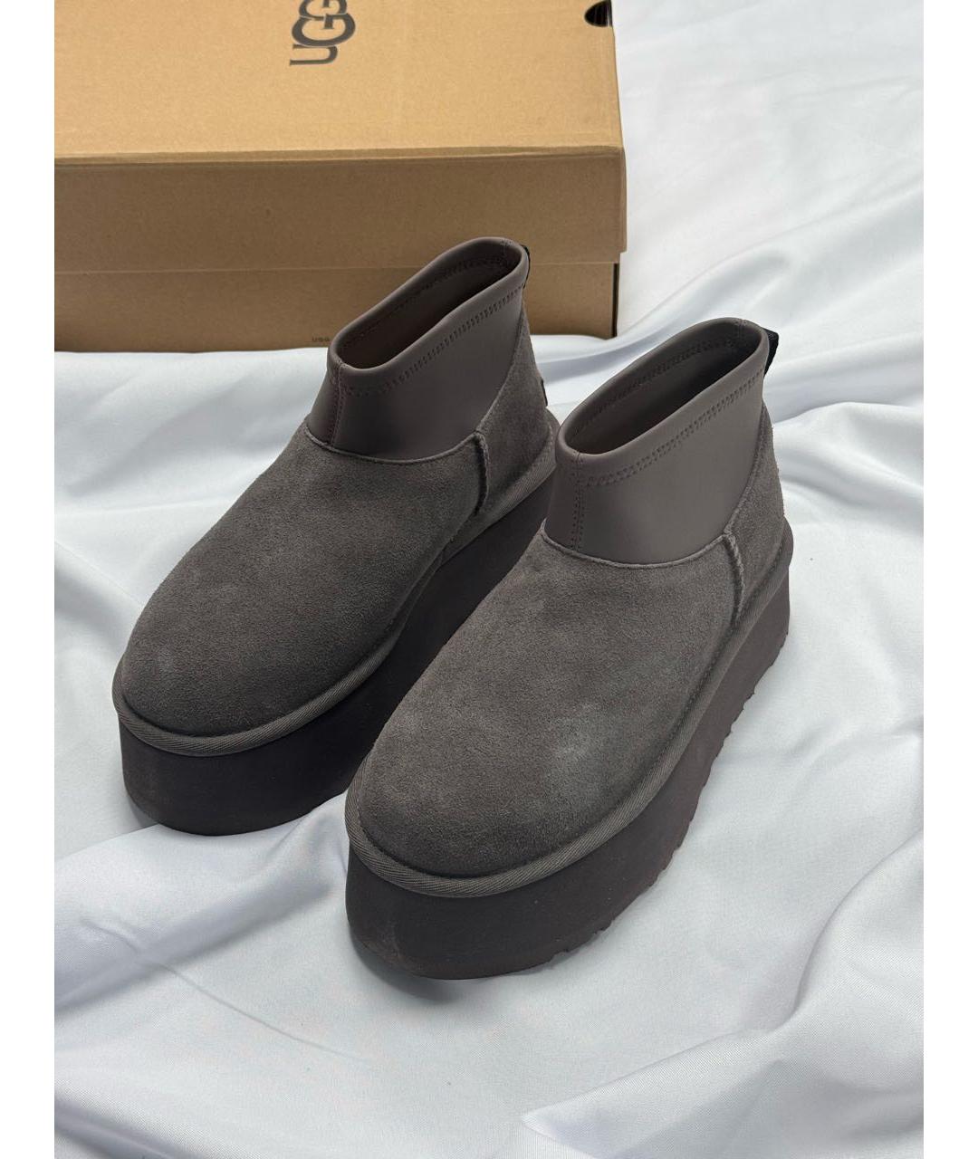 UGG AUSTRALIA Замшевые ботинки, фото 4