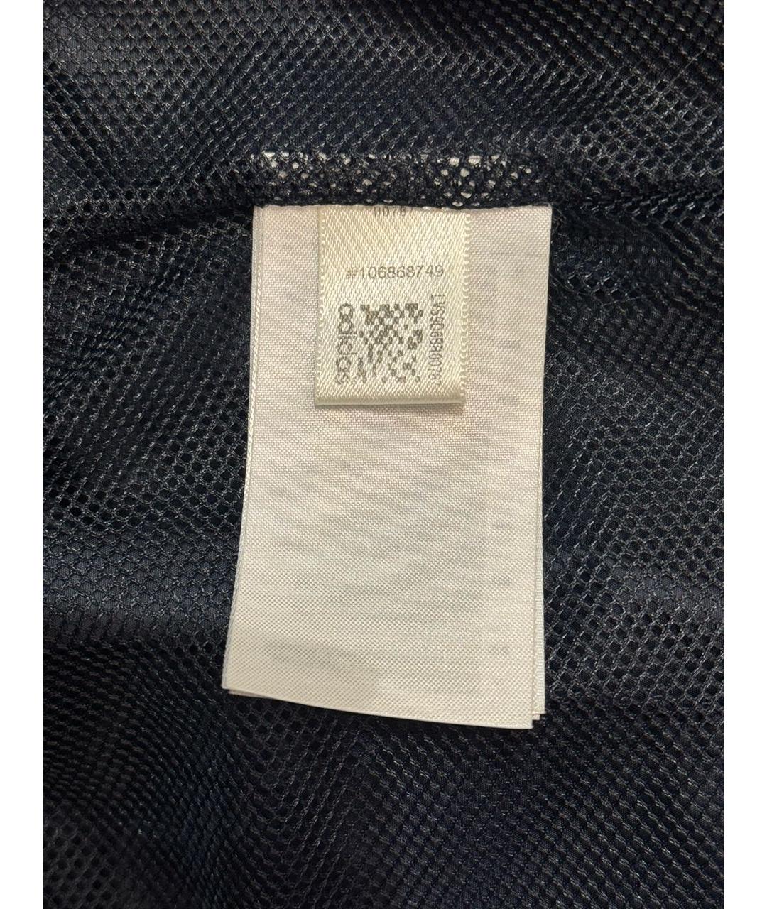 ADIDAS Темно-синяя полиэстеровая куртка, фото 7