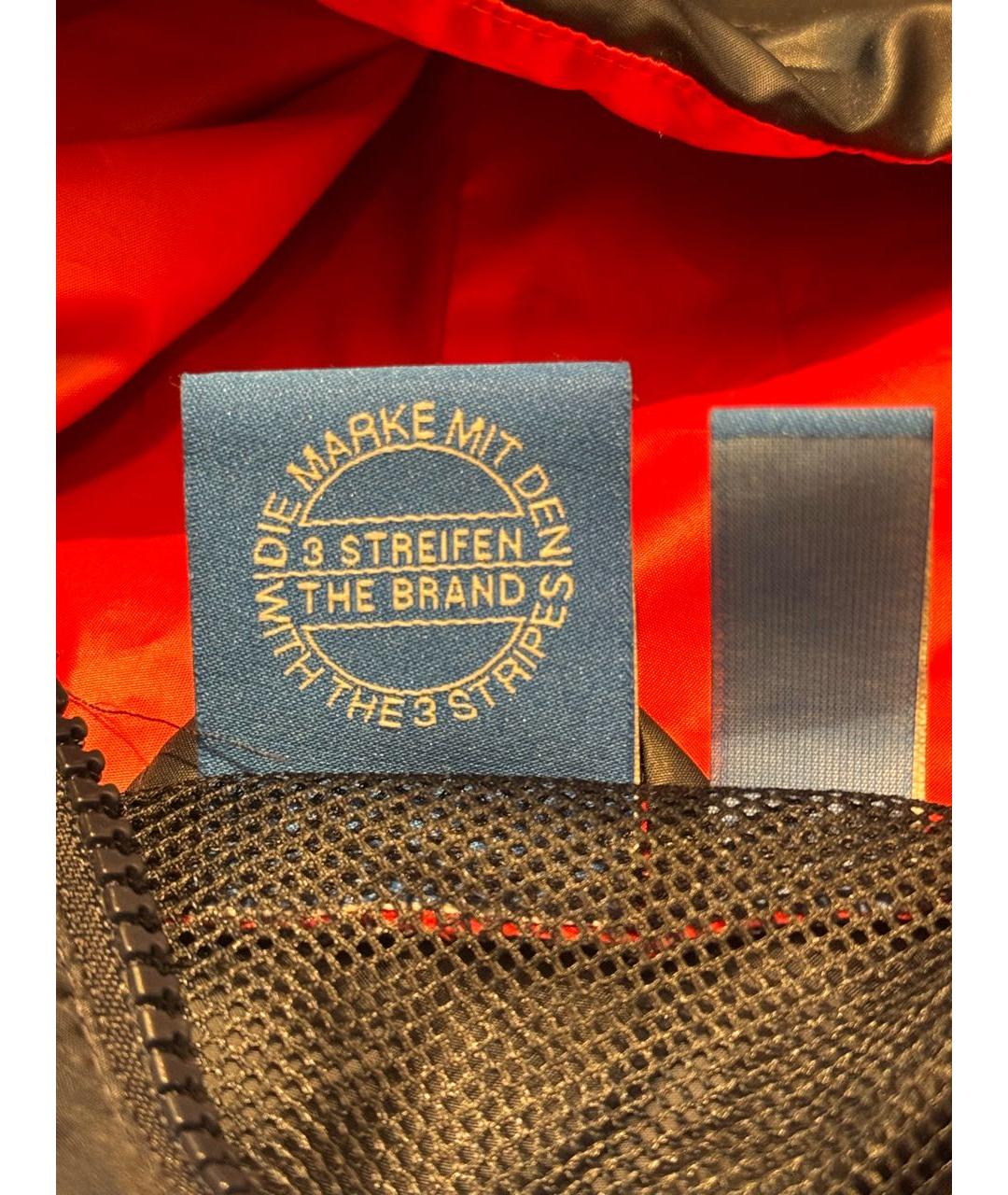 ADIDAS Темно-синяя полиэстеровая куртка, фото 6