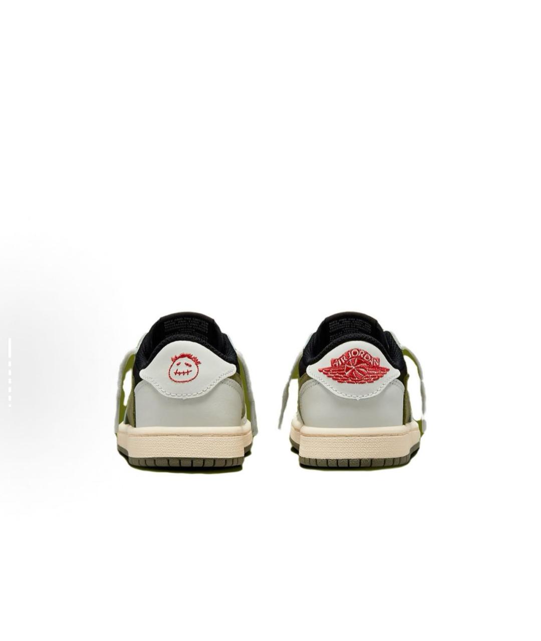 JORDAN Мульти кожаные кеды, фото 4