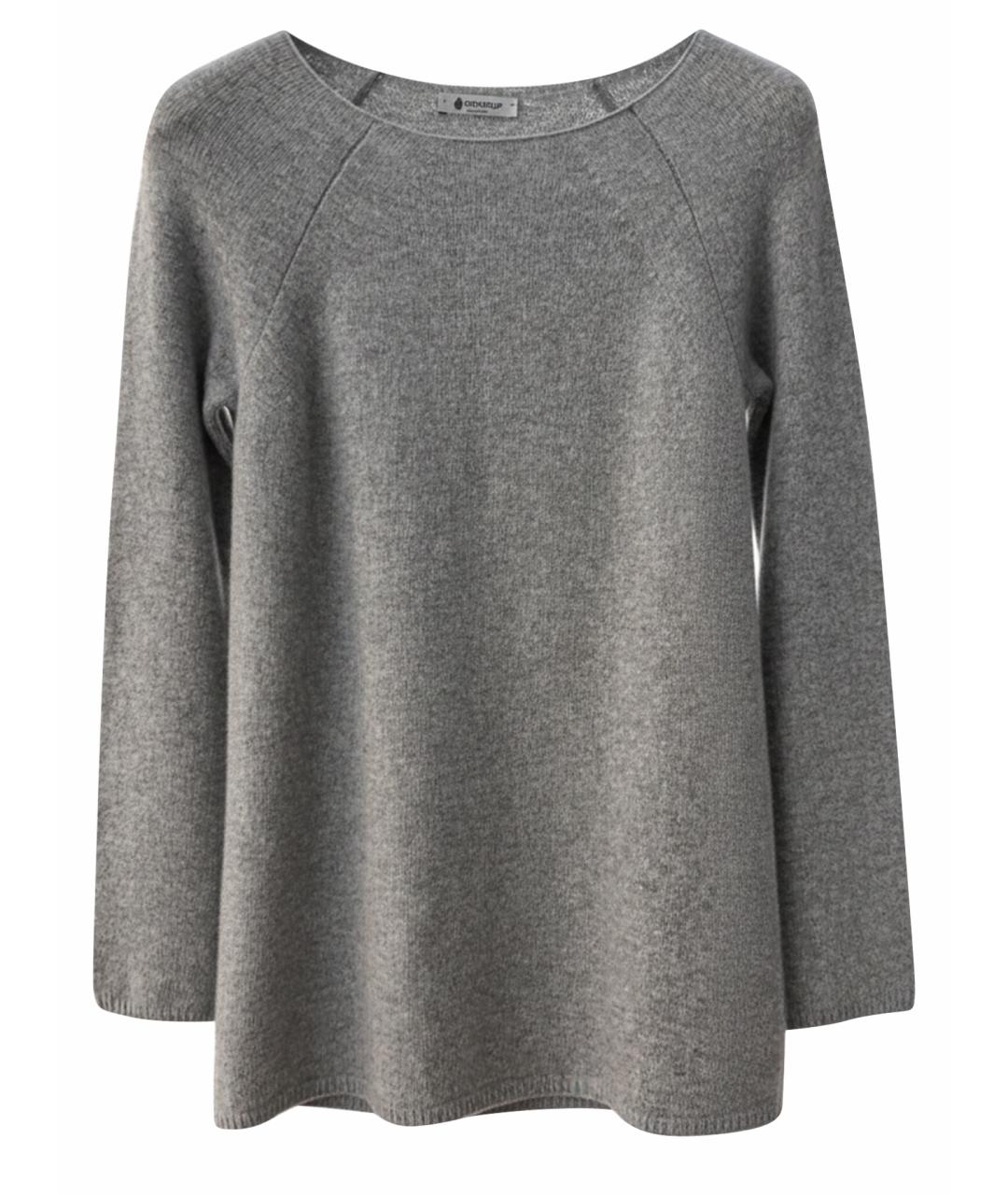 DONDUP Серый шерстяной джемпер / свитер, фото 1