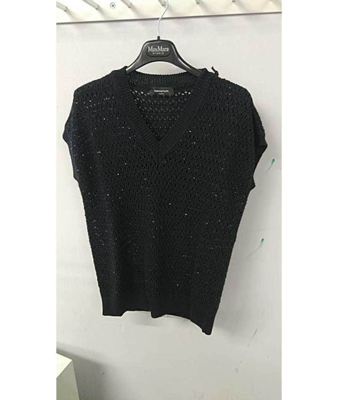 FABIANA FILIPPI Синяя хлопковая жилетка, фото 3