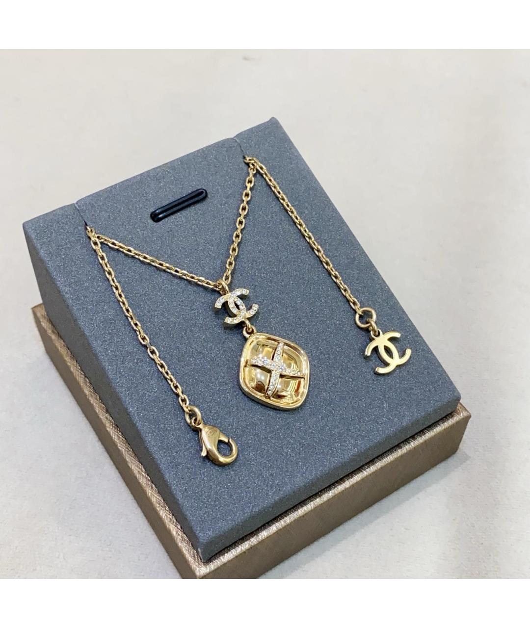 CHANEL Золотое колье, фото 2