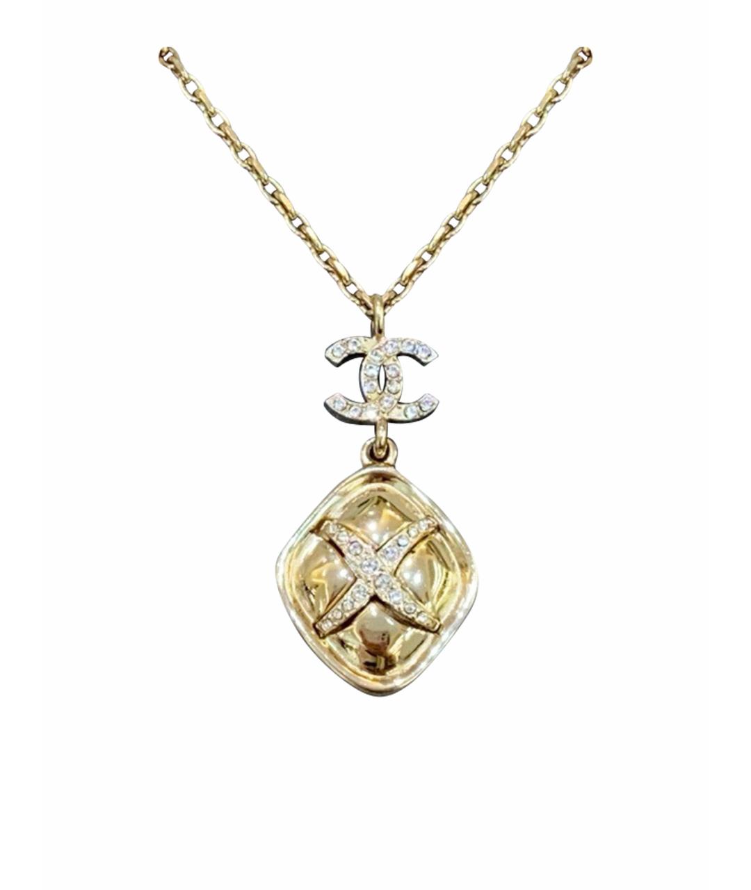 CHANEL Золотое колье, фото 1