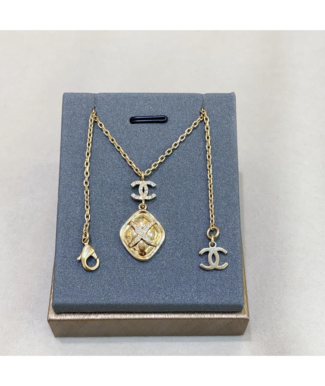 CHANEL Золотое колье, фото 5