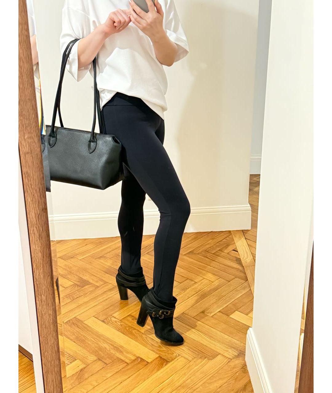 JIMMY CHOO Черные замшевые ботильоны, фото 7