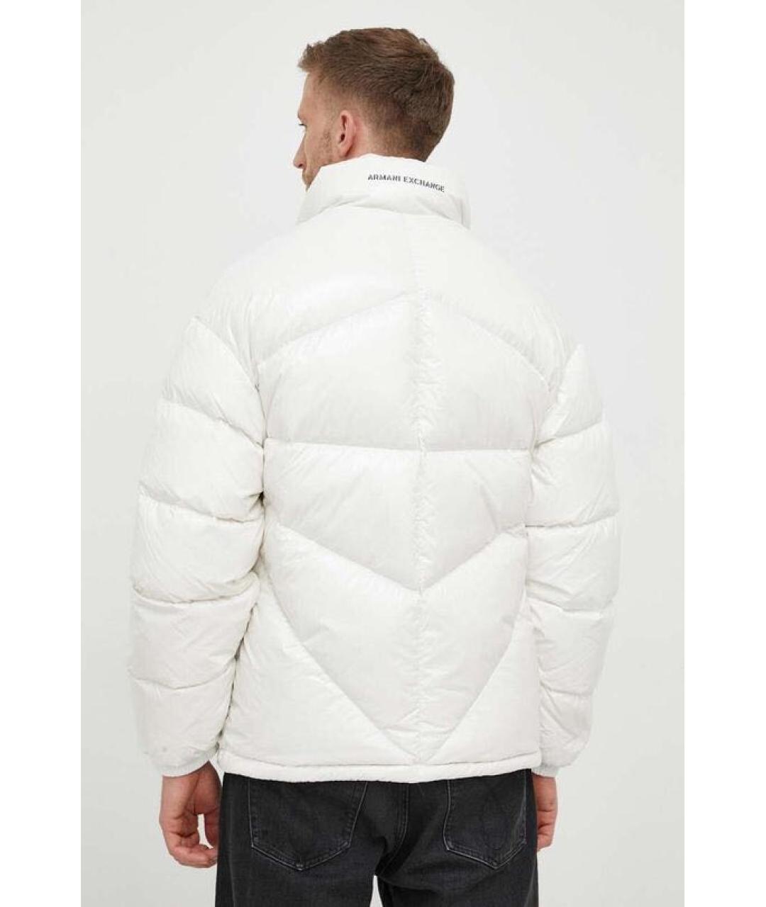 ARMANI EXCHANGE Белый пуховик, фото 2