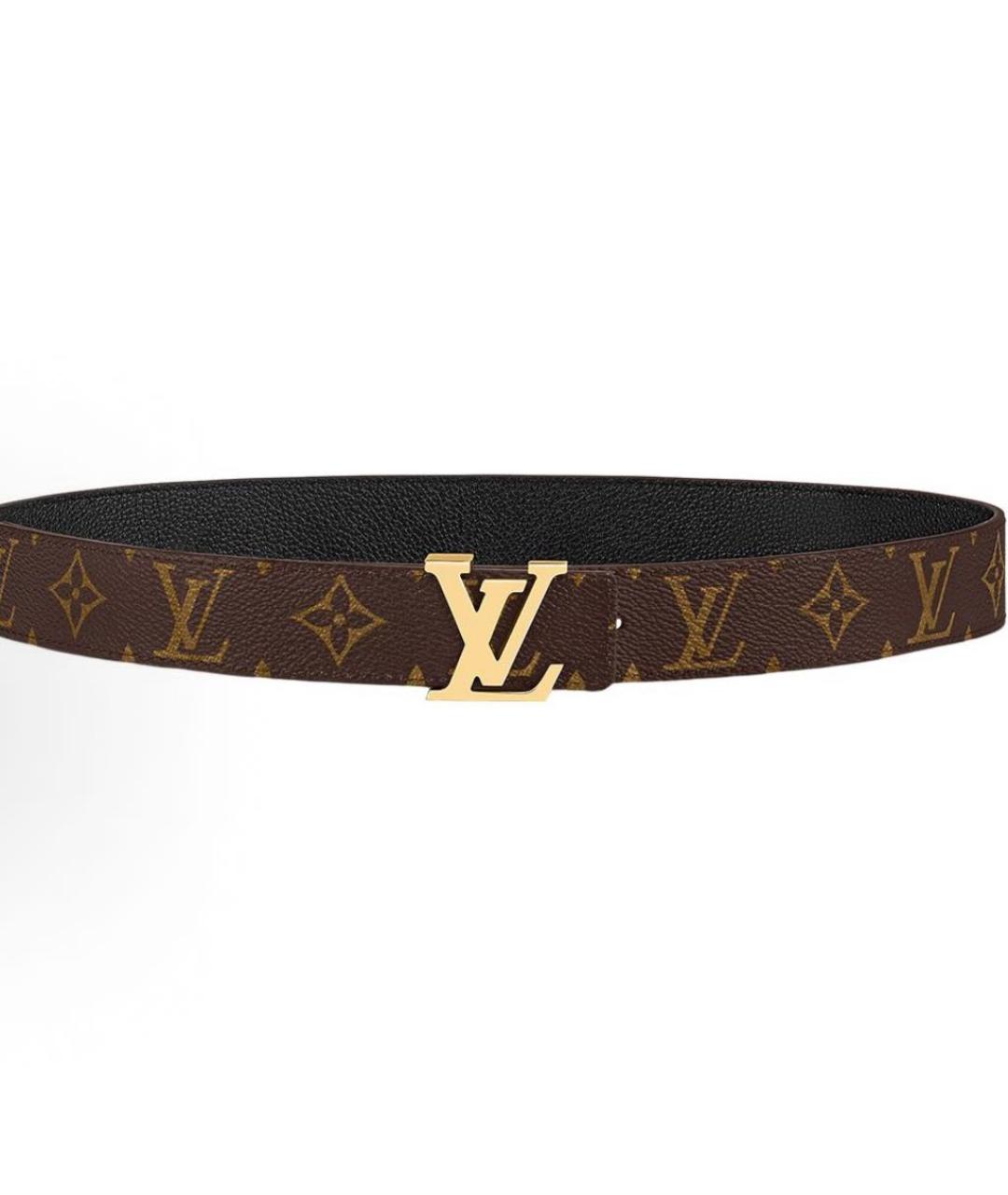 LOUIS VUITTON Коричневый ремень, фото 5