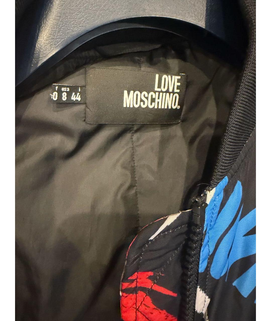 LOVE MOSCHINO Мульти полиэстеровая куртка, фото 3