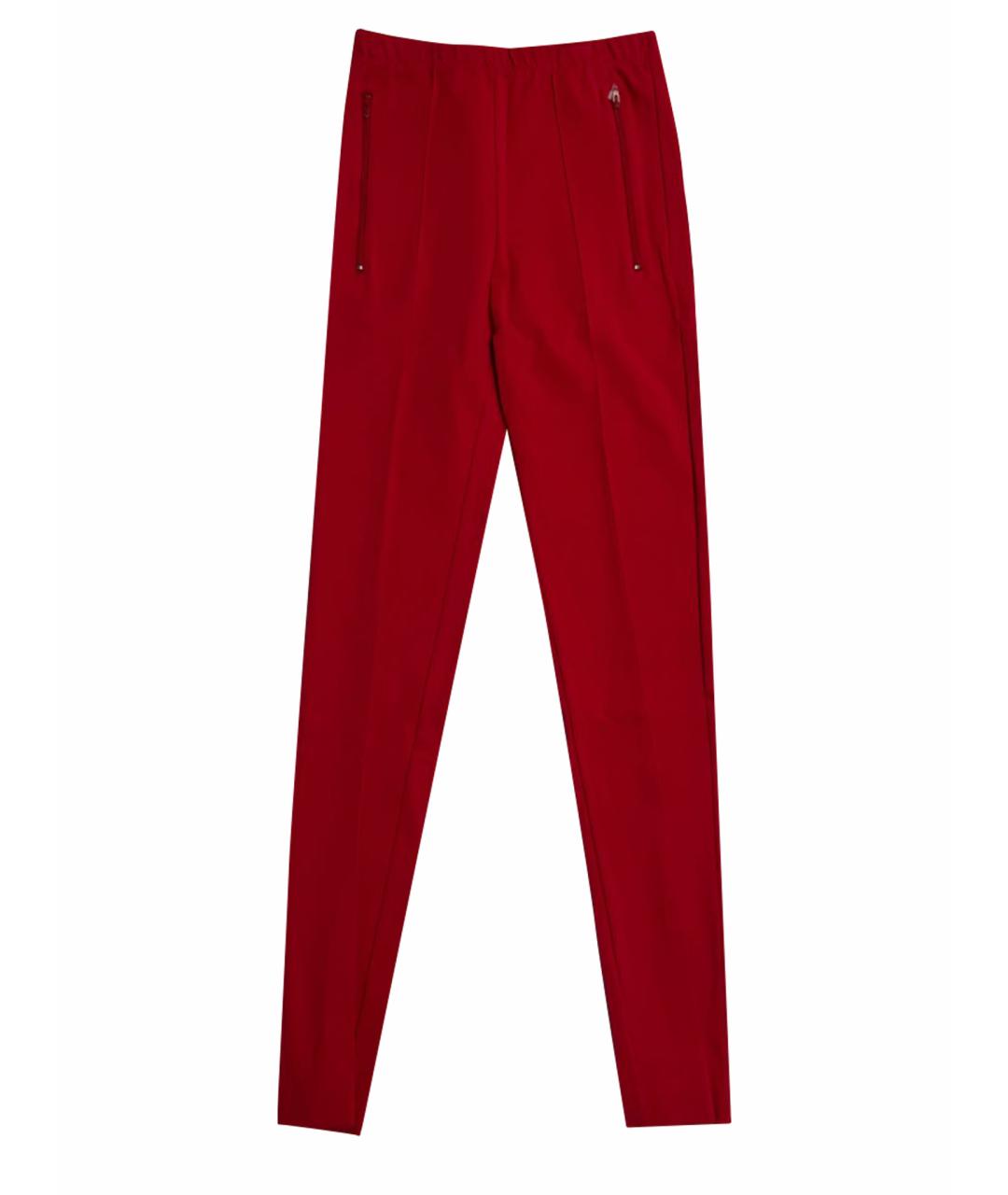 BALENCIAGA Красный хлопко-эластановый спортивные костюмы, фото 1
