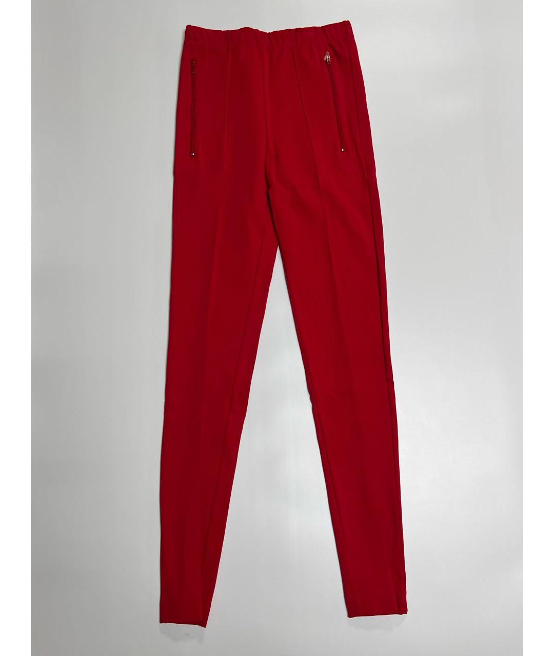 BALENCIAGA Красный хлопко-эластановый спортивные костюмы, фото 5