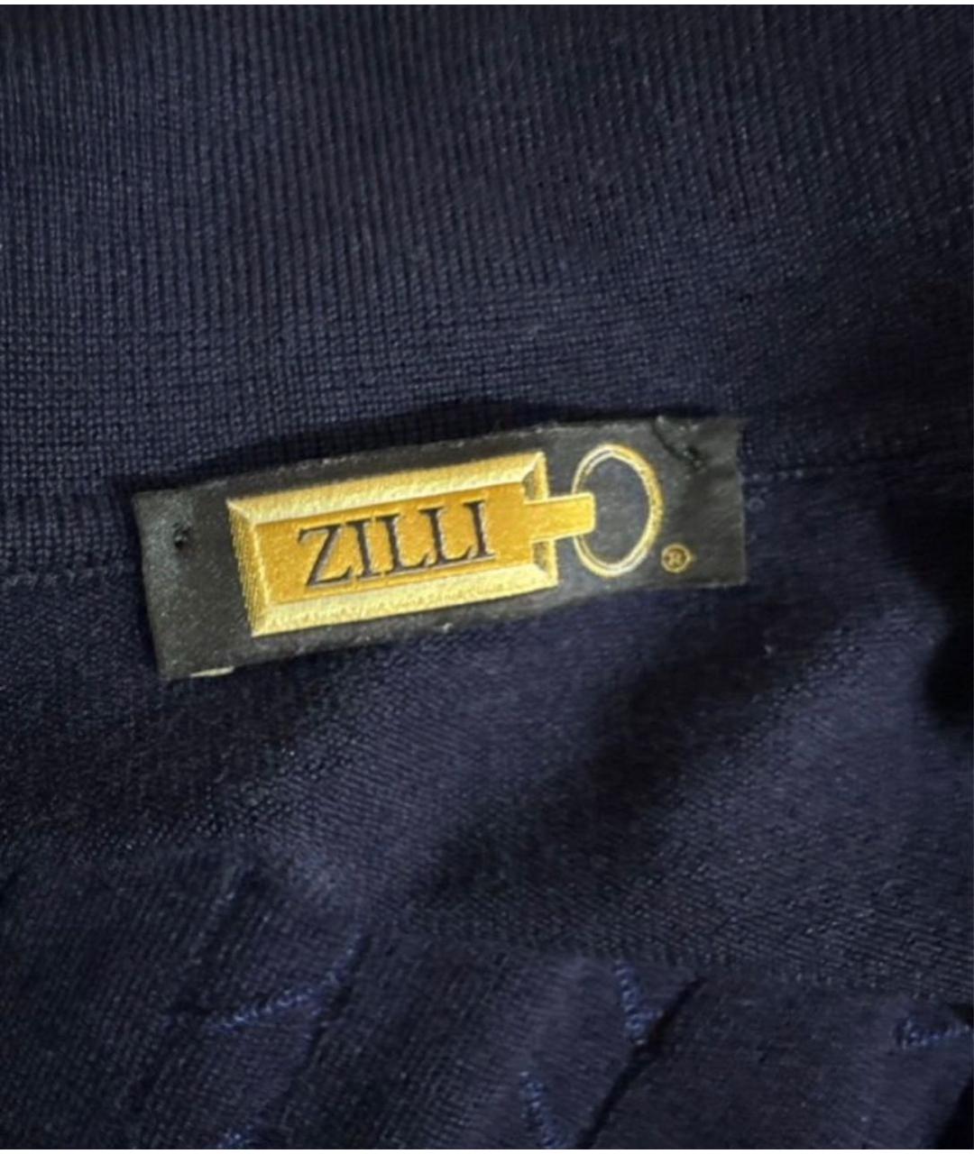 ZILLI Синее поло с длинным рукавом, фото 3