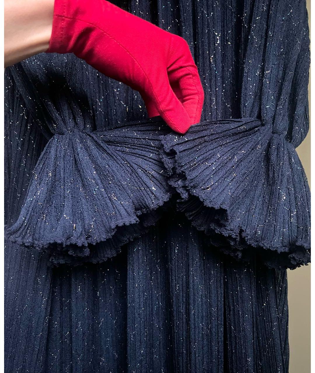 CHANEL Темно-синее вечернее платье, фото 5