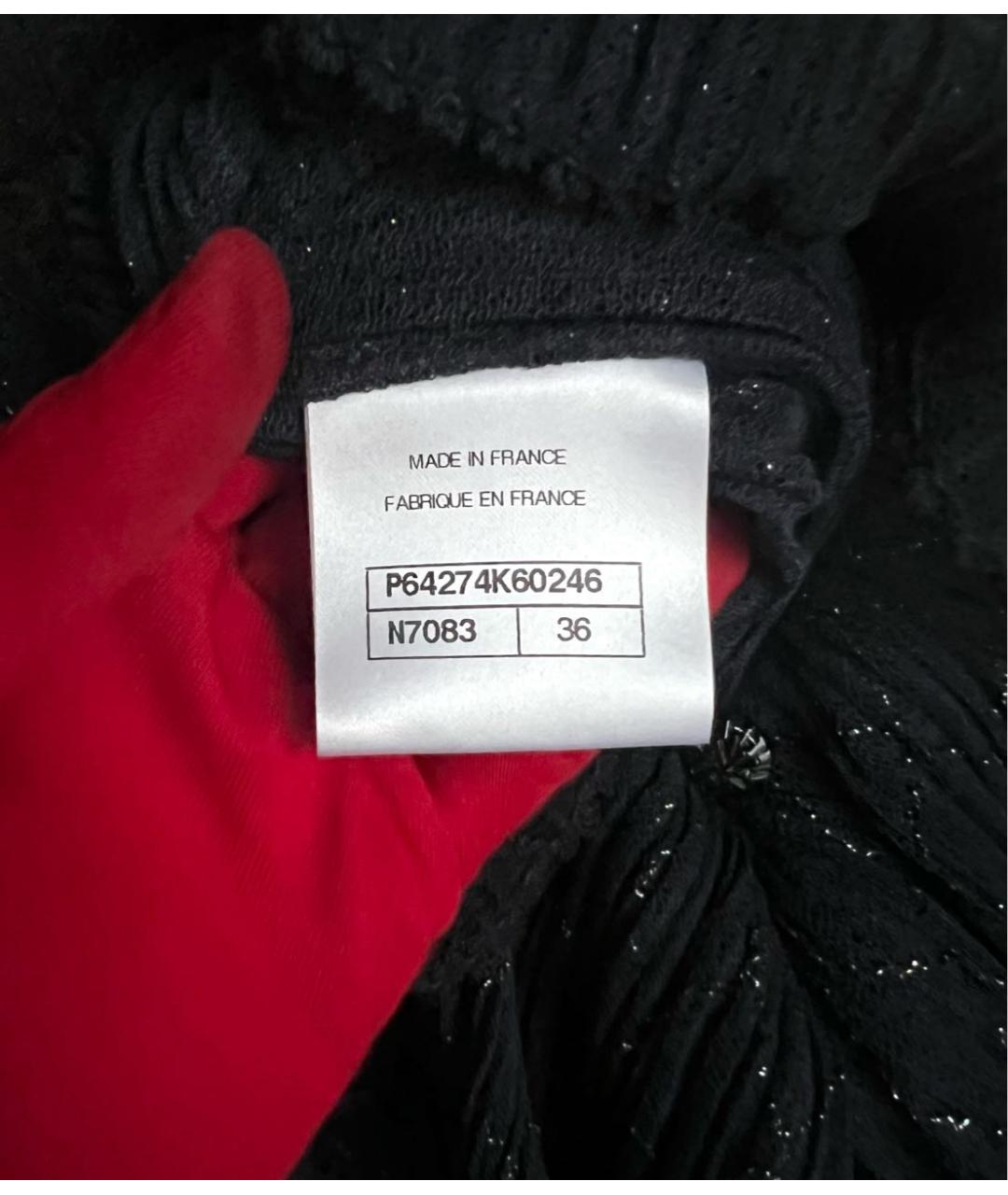 CHANEL Темно-синее вечернее платье, фото 8