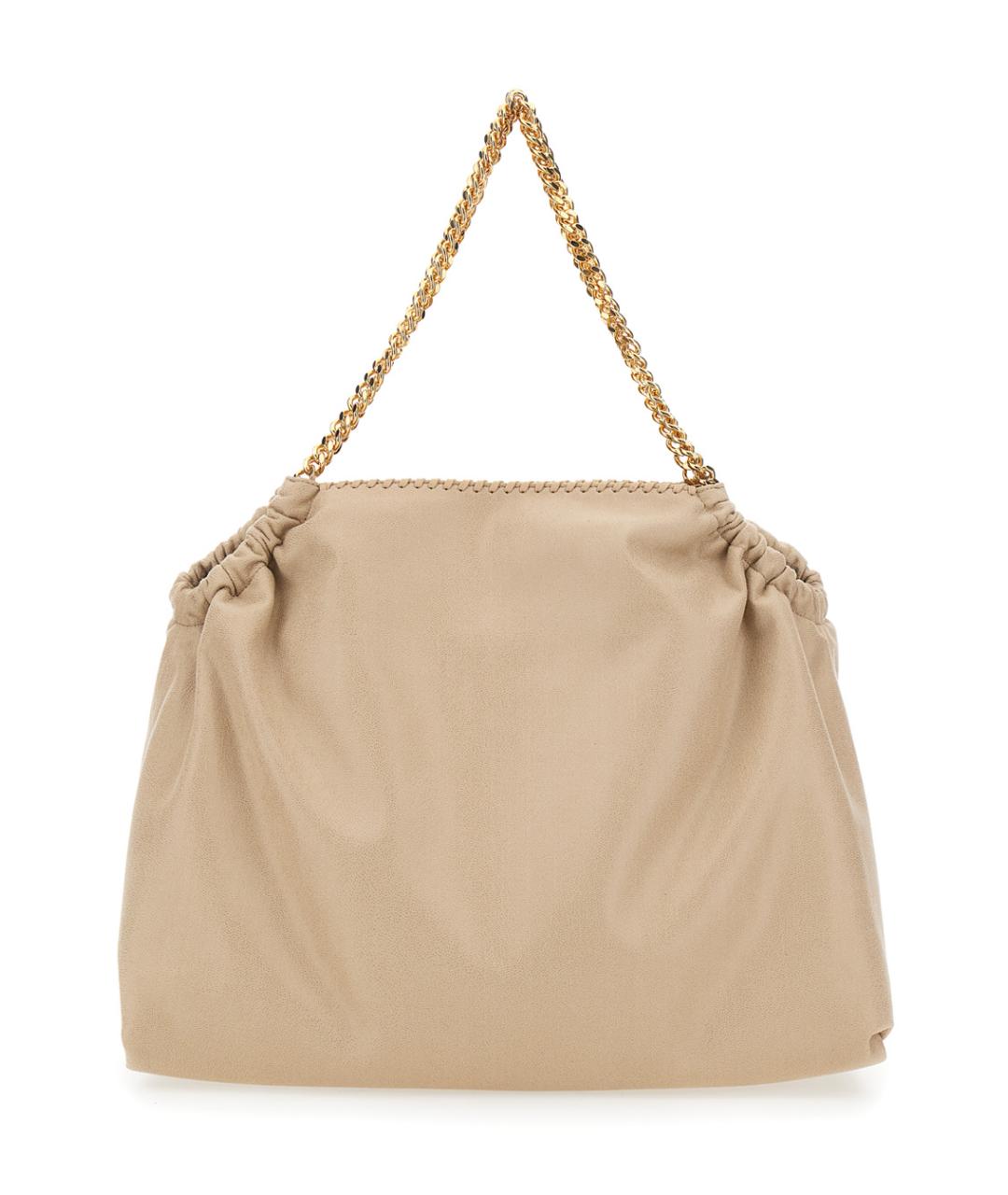 STELLA MCCARTNEY Бежевая сумка тоут из искусственной кожи, фото 2