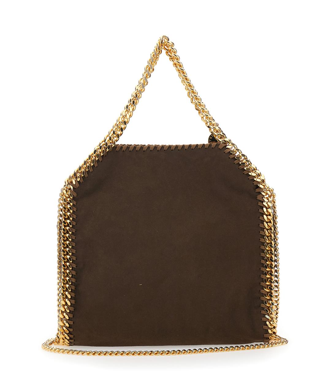 STELLA MCCARTNEY Коричневая сумка тоут из искусственной кожи, фото 2