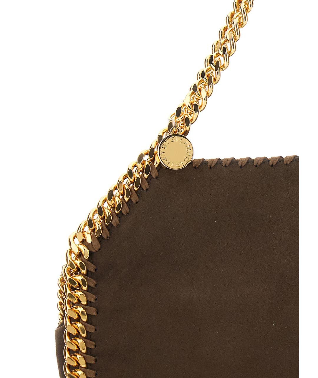 STELLA MCCARTNEY Коричневая сумка тоут из искусственной кожи, фото 3