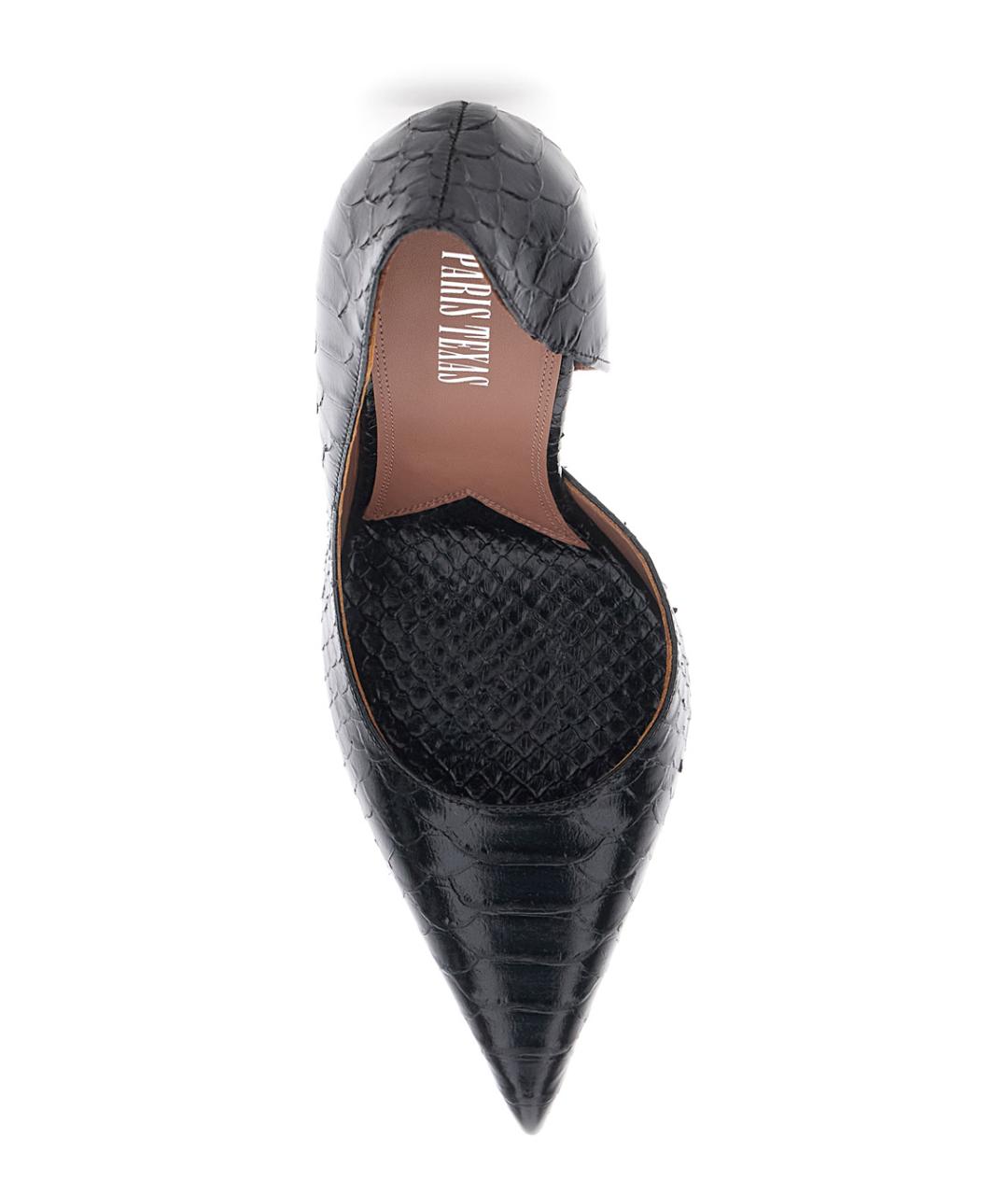 PARIS TEXAS Черные кожаные туфли, фото 4