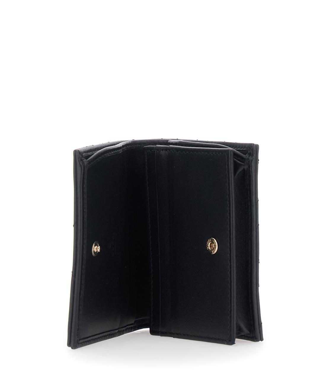 GUCCI Черный кожаный кошелек, фото 3