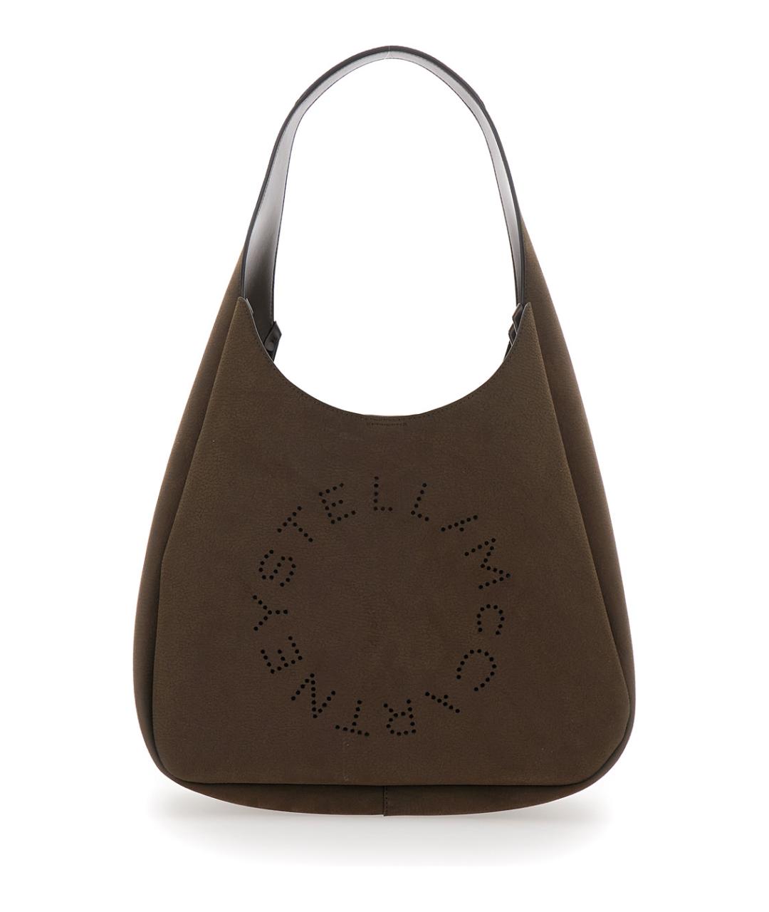 STELLA MCCARTNEY Коричневая сумка через плечо из искусственной кожи, фото 1