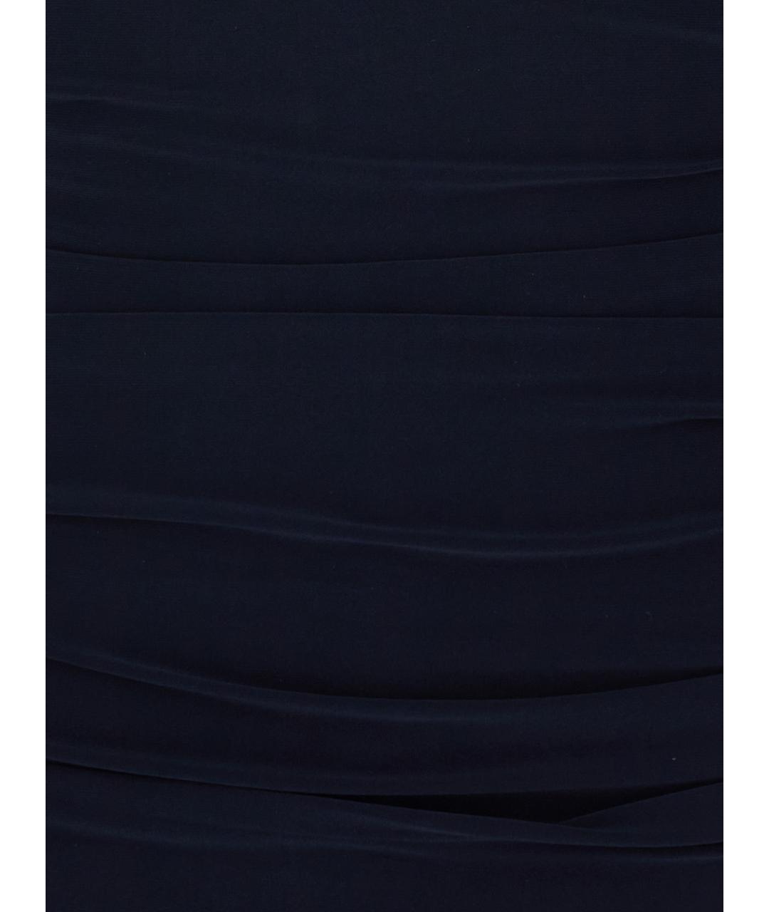 NORMA KAMALI Темно-синий полиэстеровый комбинезон, фото 3