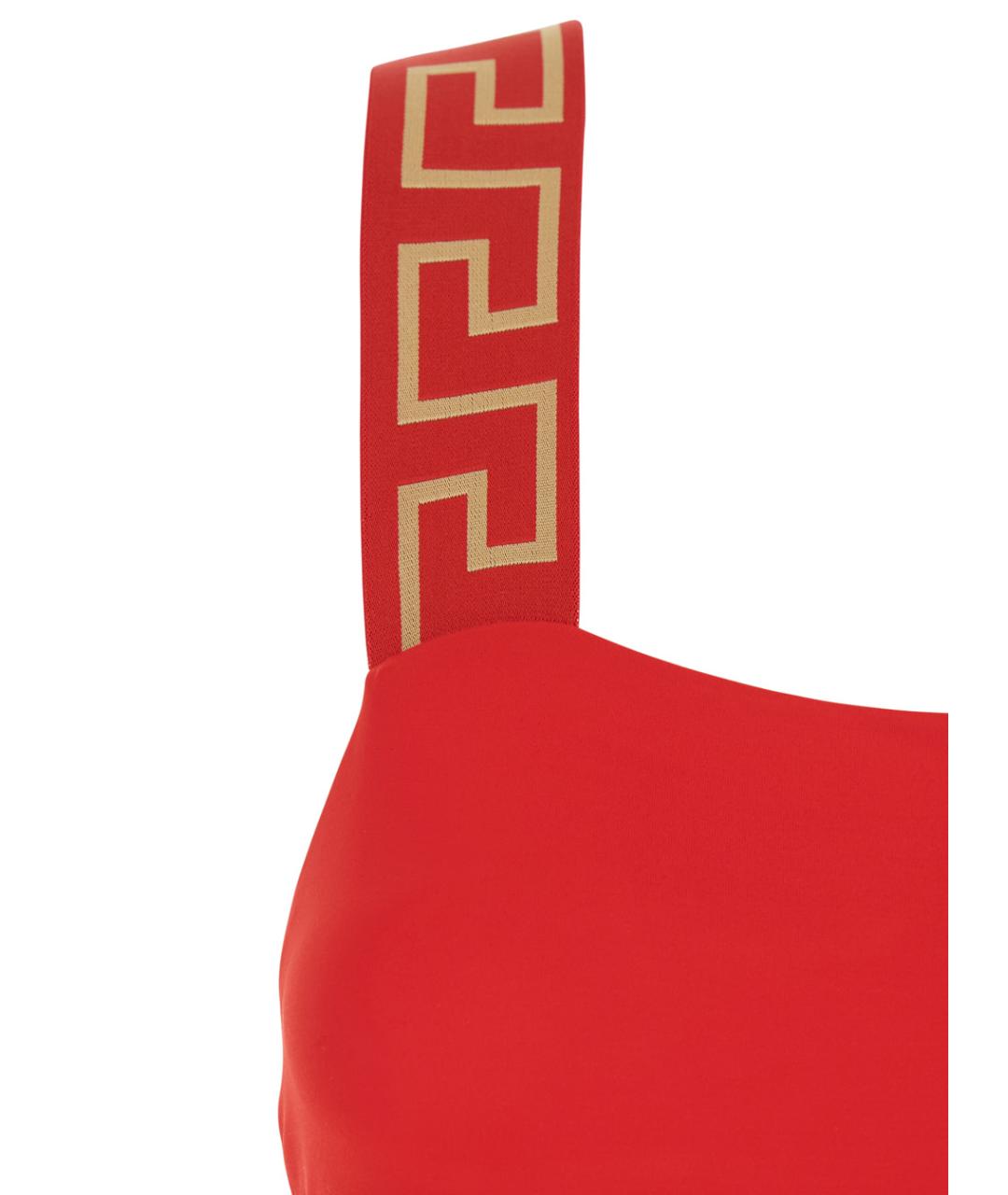 VERSACE Красный полиамидовый купальник, фото 3