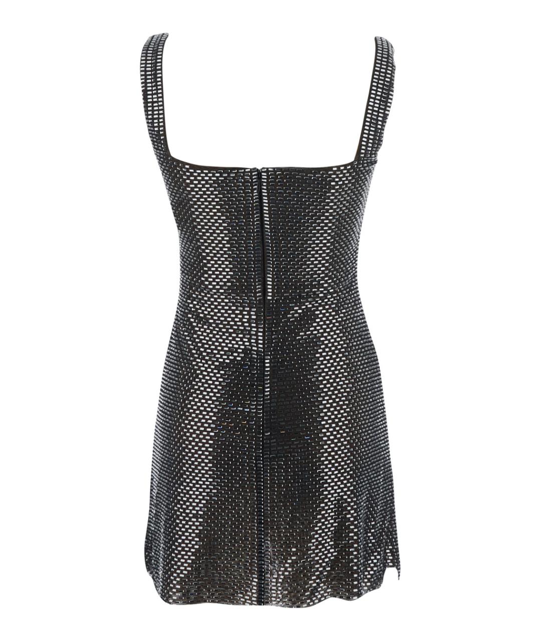 SELF-PORTRAIT Серое полиэстеровое коктейльное платье, фото 2