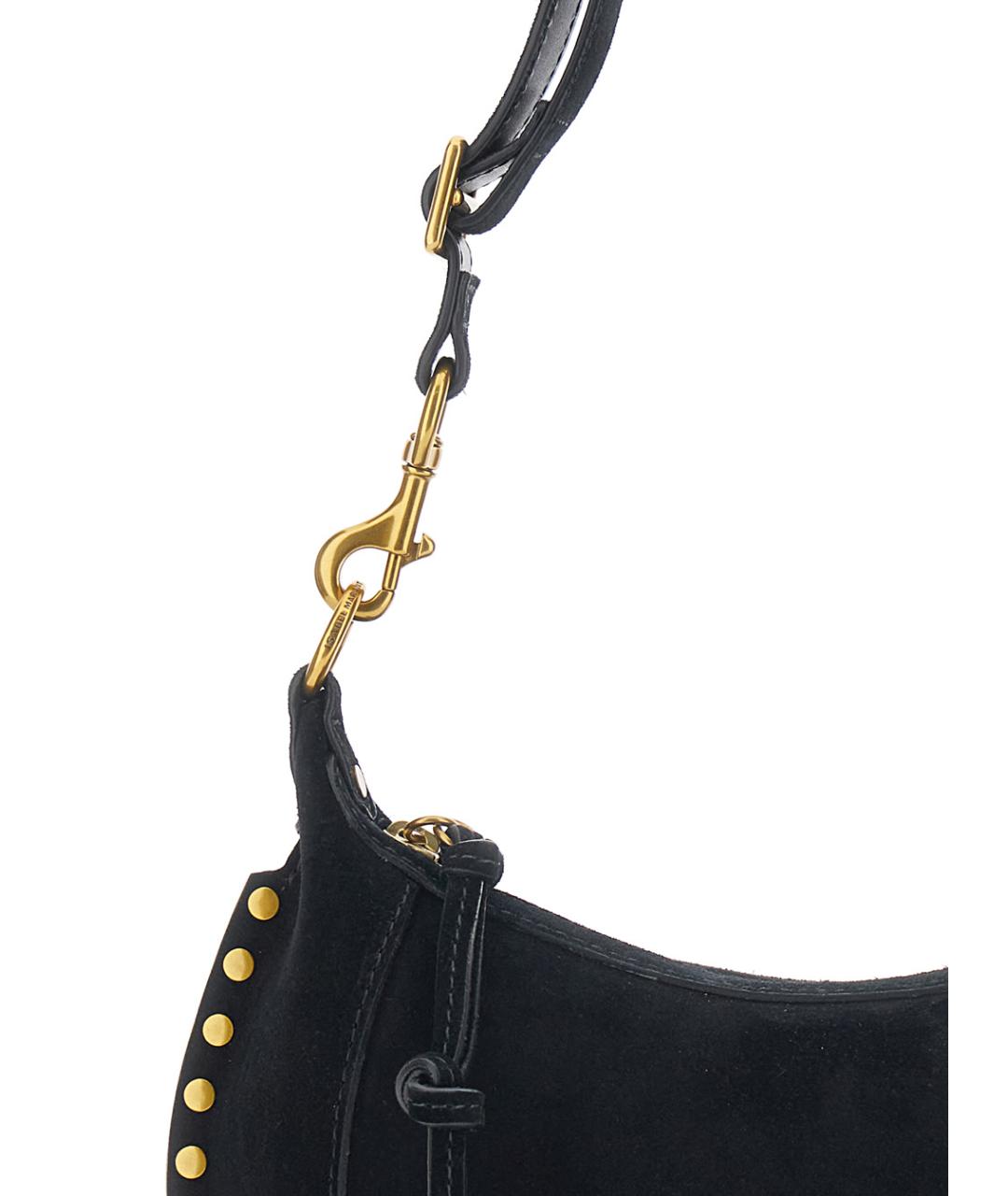 ISABEL MARANT Черная замшевая сумка через плечо, фото 3