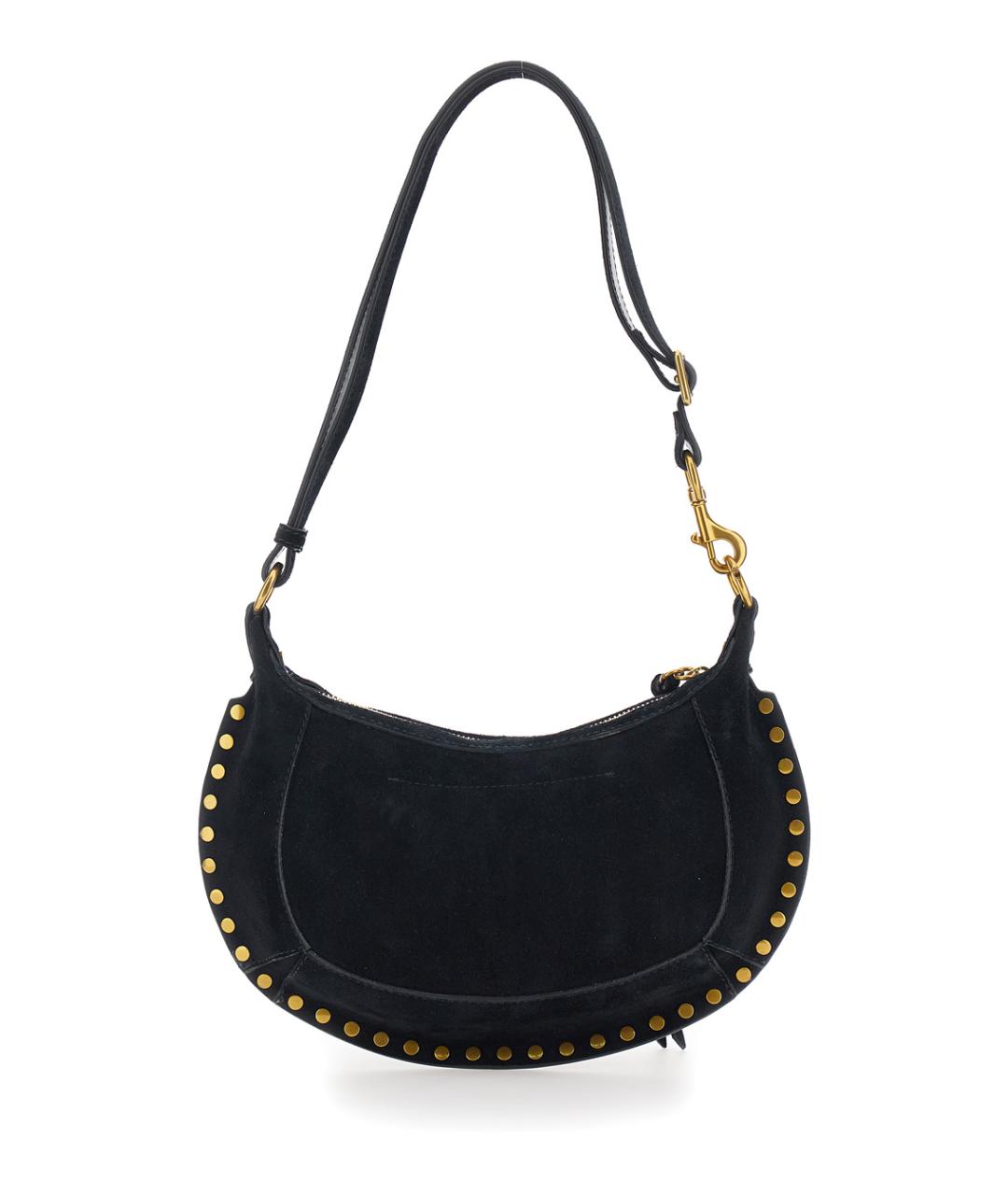 ISABEL MARANT Черная замшевая сумка через плечо, фото 2