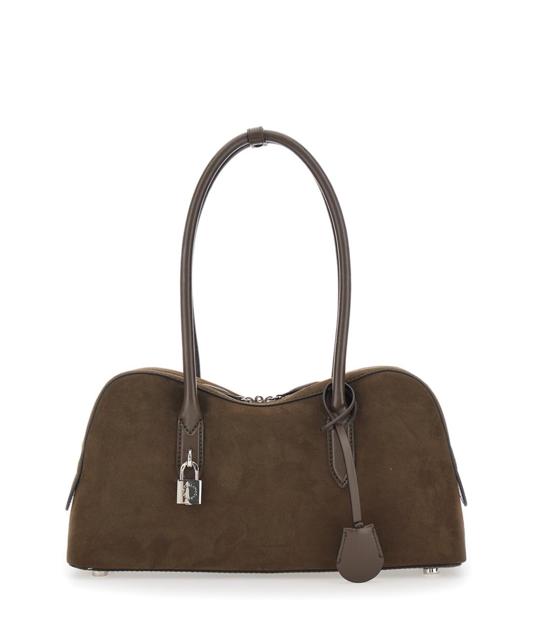 STELLA MCCARTNEY Коричневая сумка через плечо из искусственной кожи, фото 1