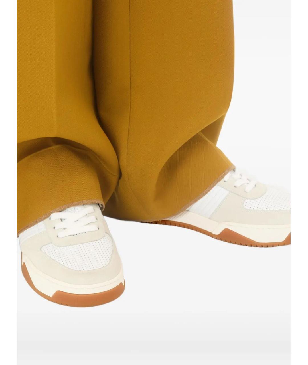 VALENTINO Мульти кожаные низкие кроссовки / кеды, фото 2