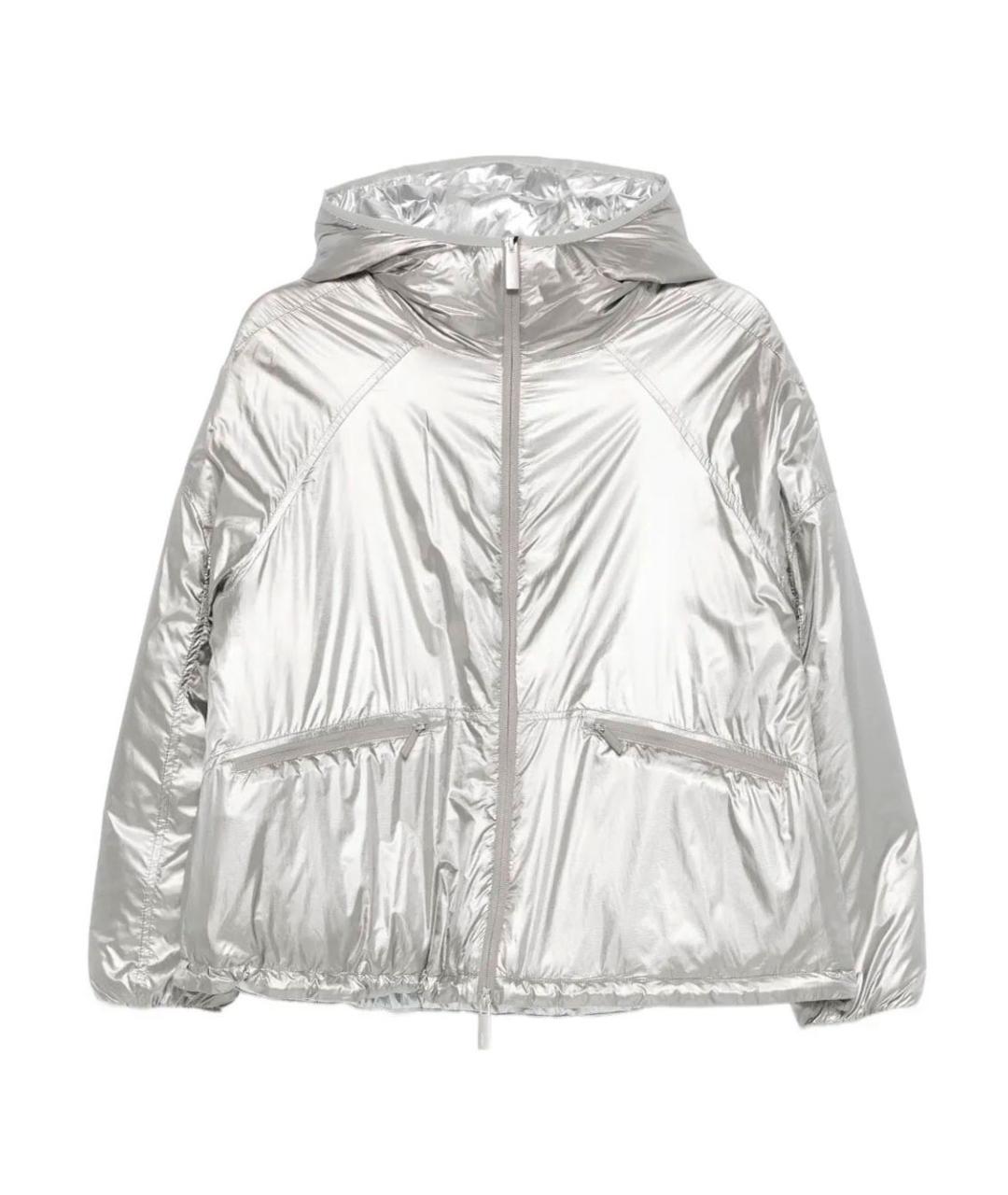 LAMINAR Серебрянный полиамидовый пуховик, фото 1