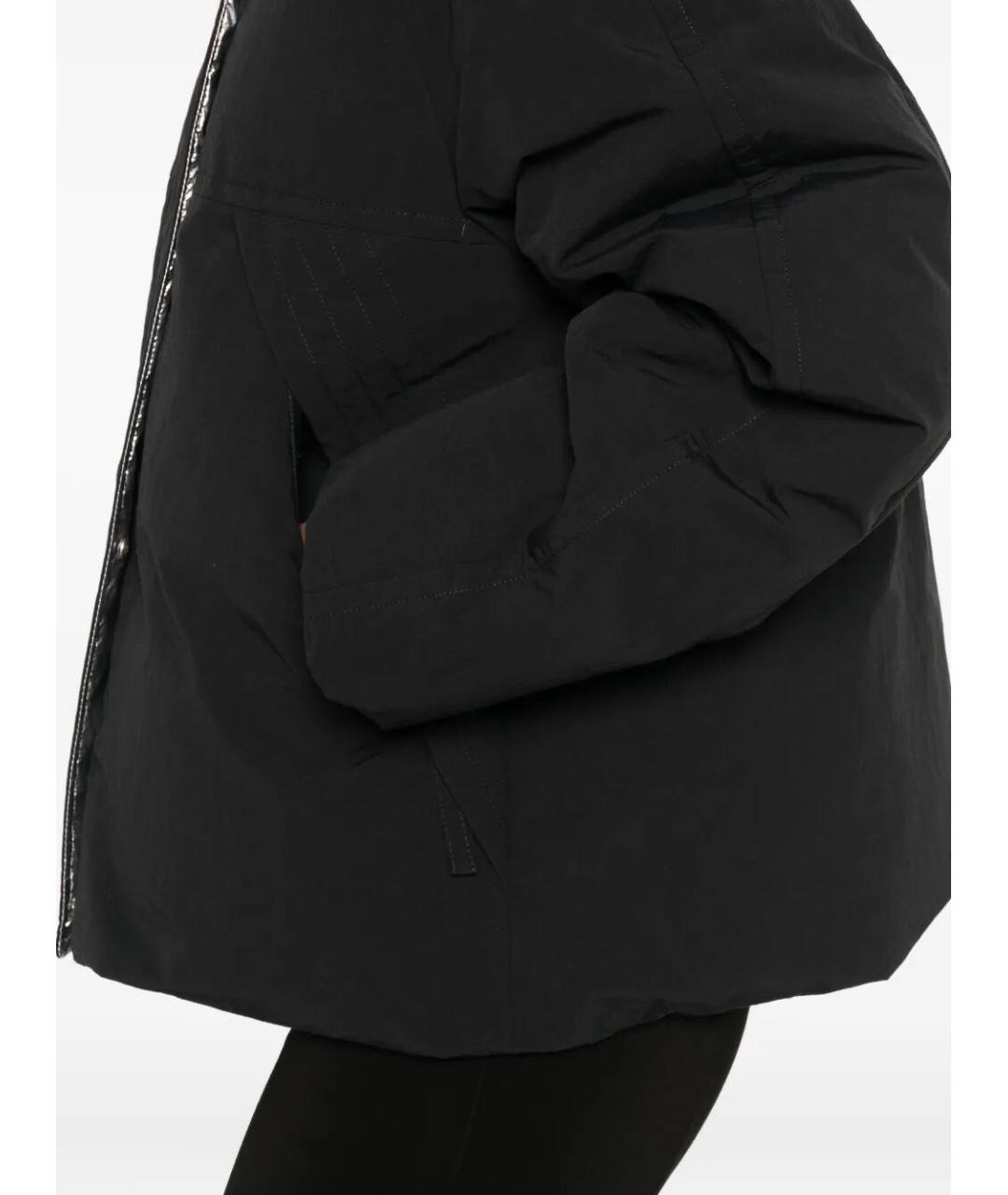 LAMINAR Черный полиамидовый пуховик, фото 5