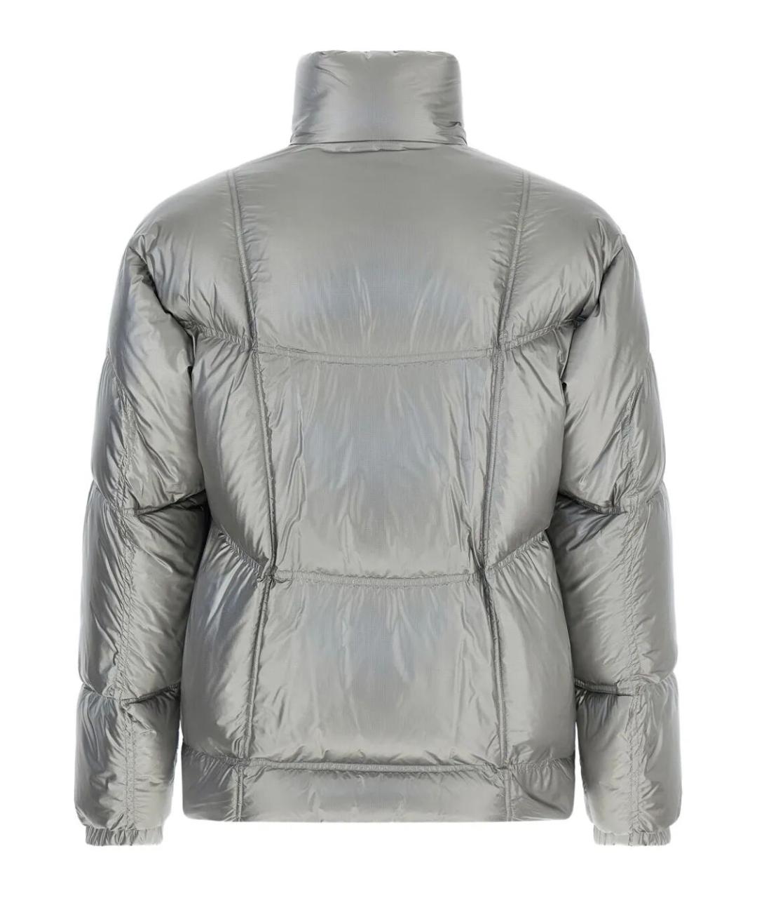 LAMINAR Серебрянный полиамидовый пуховик, фото 2