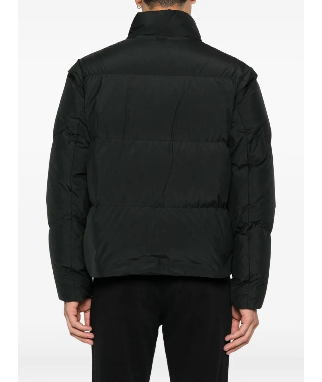 LAMINAR Черный полиамидовый пуховик, фото 3