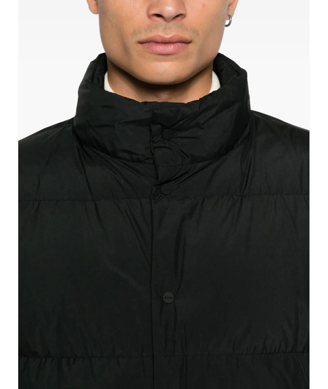 LAMINAR Черный полиамидовый пуховик, фото 5