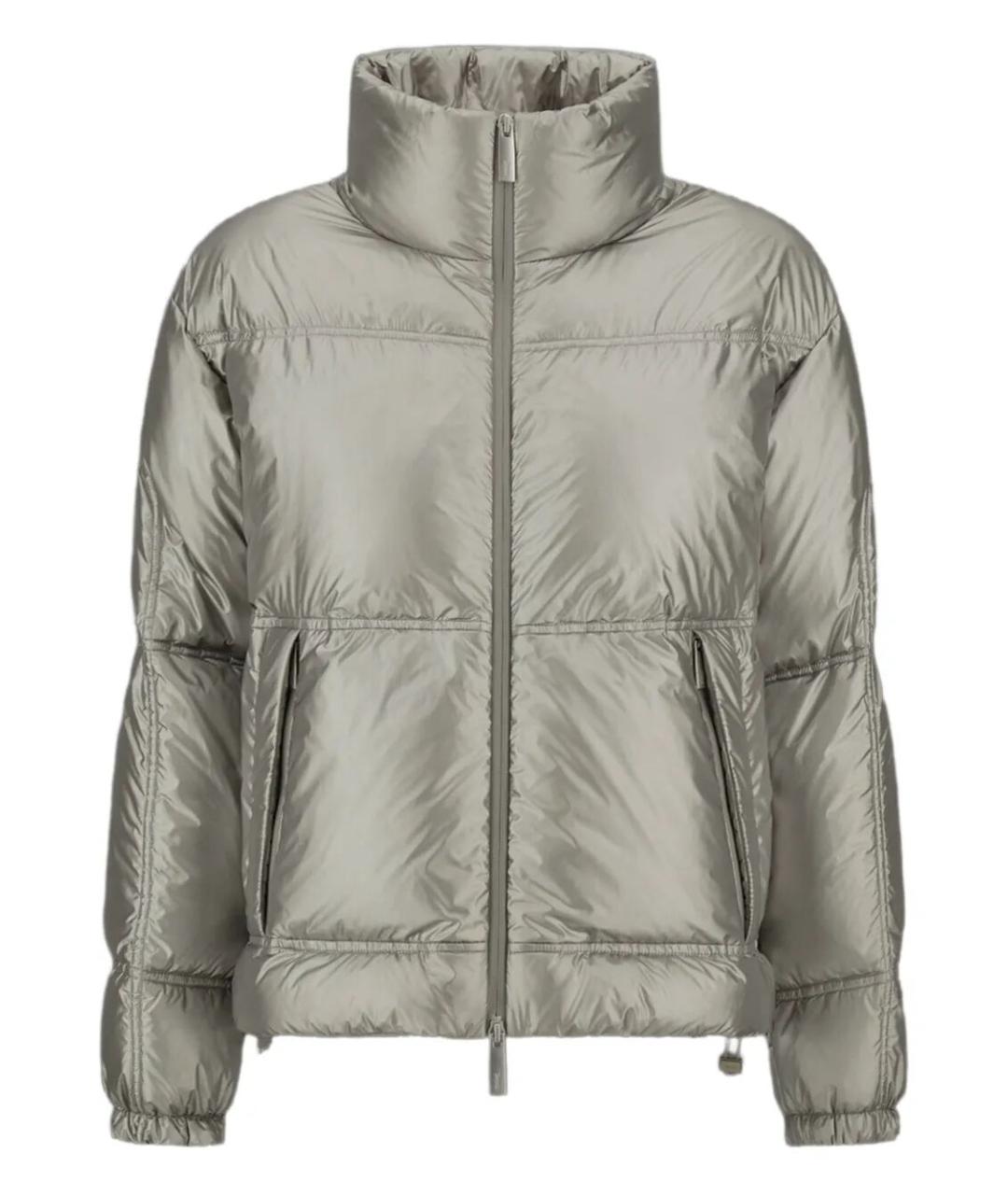 LAMINAR Серебрянный полиамидовый пуховик, фото 1