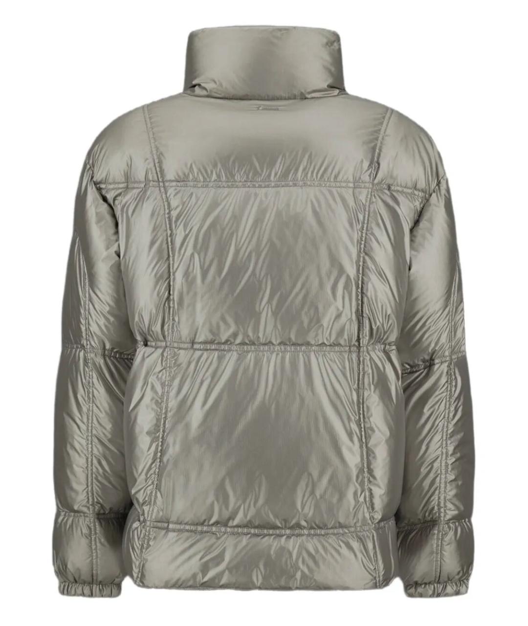 LAMINAR Серебрянный полиамидовый пуховик, фото 5