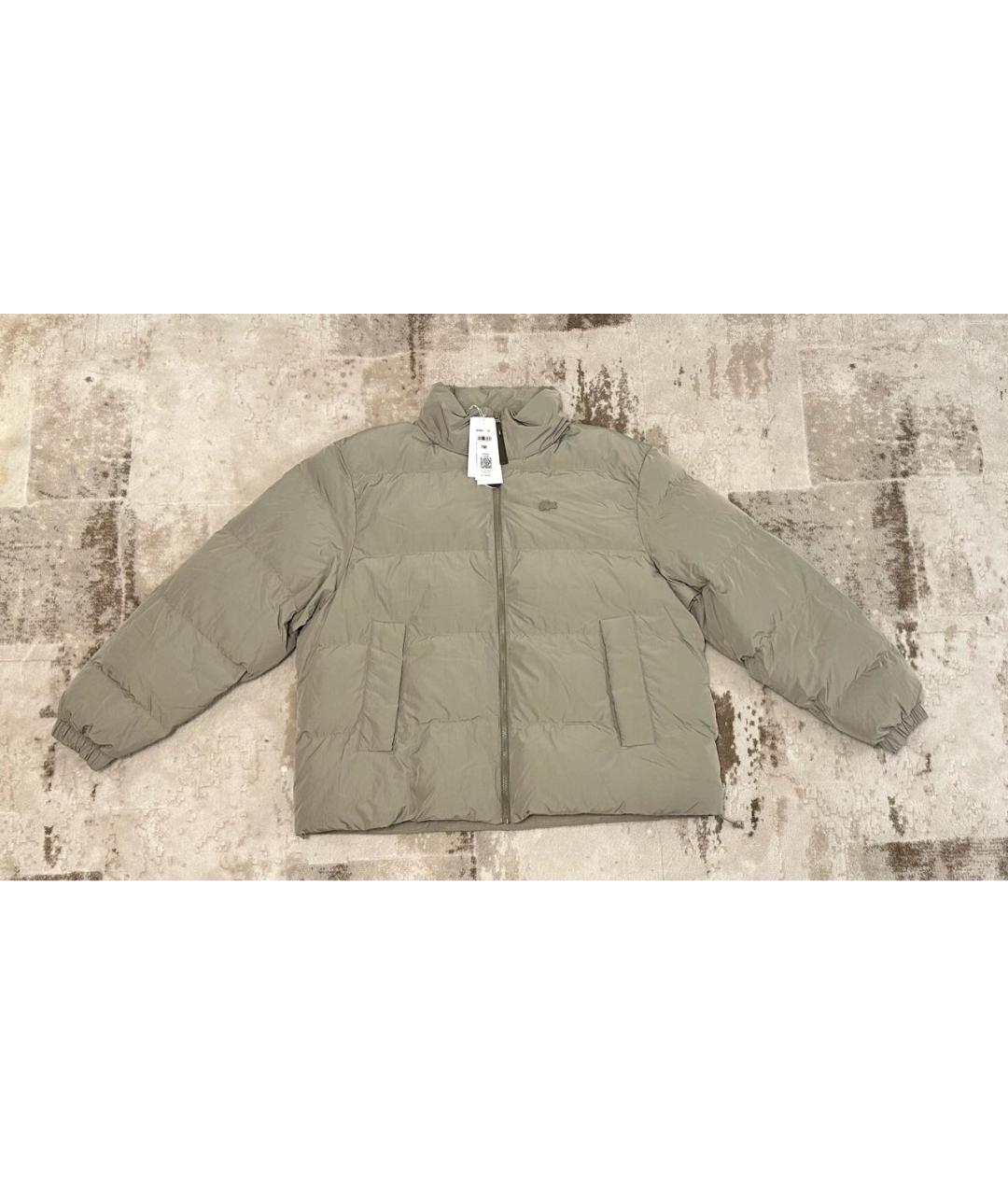 LACOSTE Хаки полиамидовая куртка, фото 8