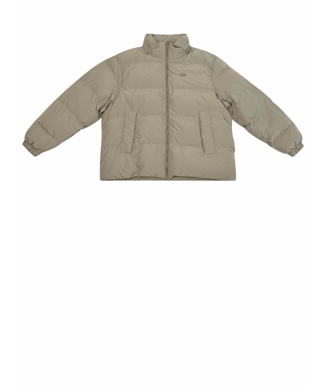 LACOSTE Хаки полиамидовая куртка, фото 1
