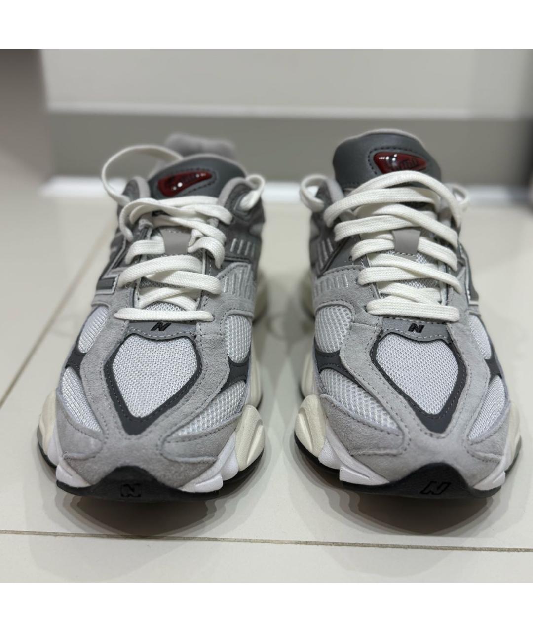 NEW BALANCE Серые замшевые кроссовки, фото 2