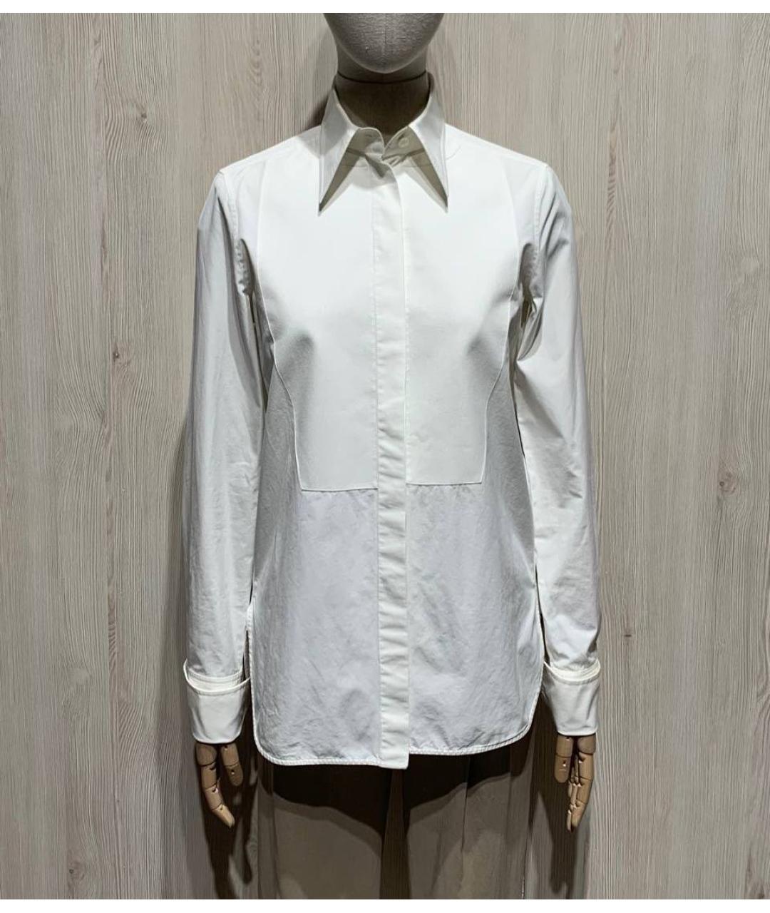 CELINE Белая хлопковая рубашка, фото 8