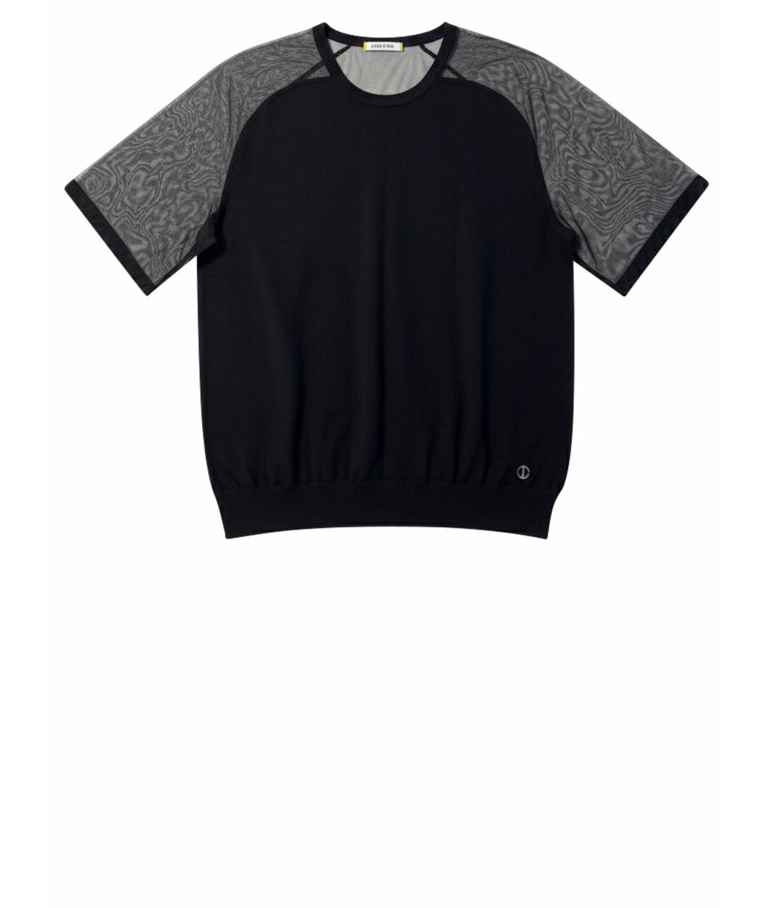 ICEBERG Черный шерстяной джемпер / свитер, фото 1